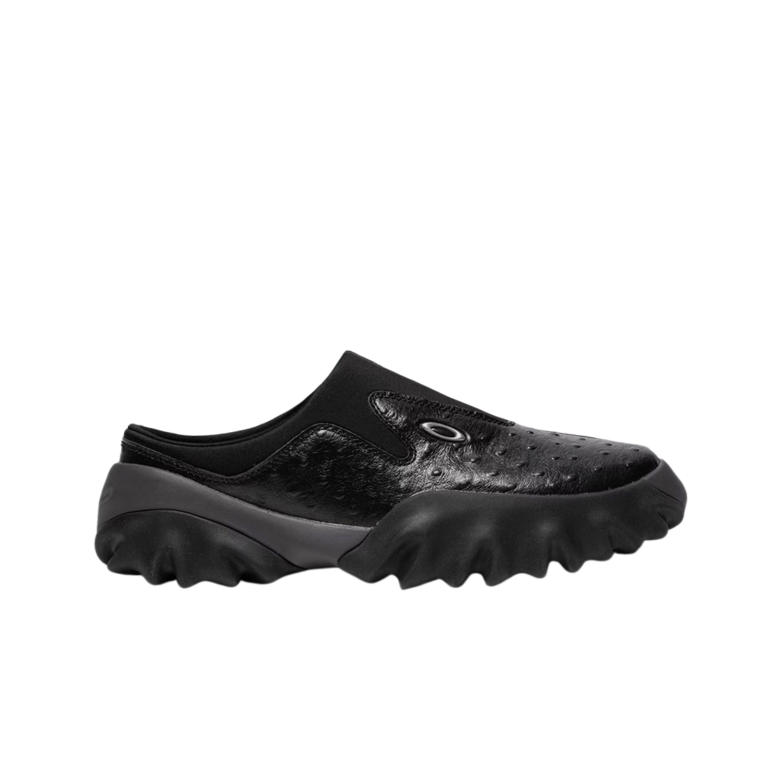 오클리 팩토리 팀 x 브레인 데드 오스트리치 찹 쏘우 뮬 블랙(Oakley Factory Team x Brain Dead Ostrich Chop Saw Mule Black)