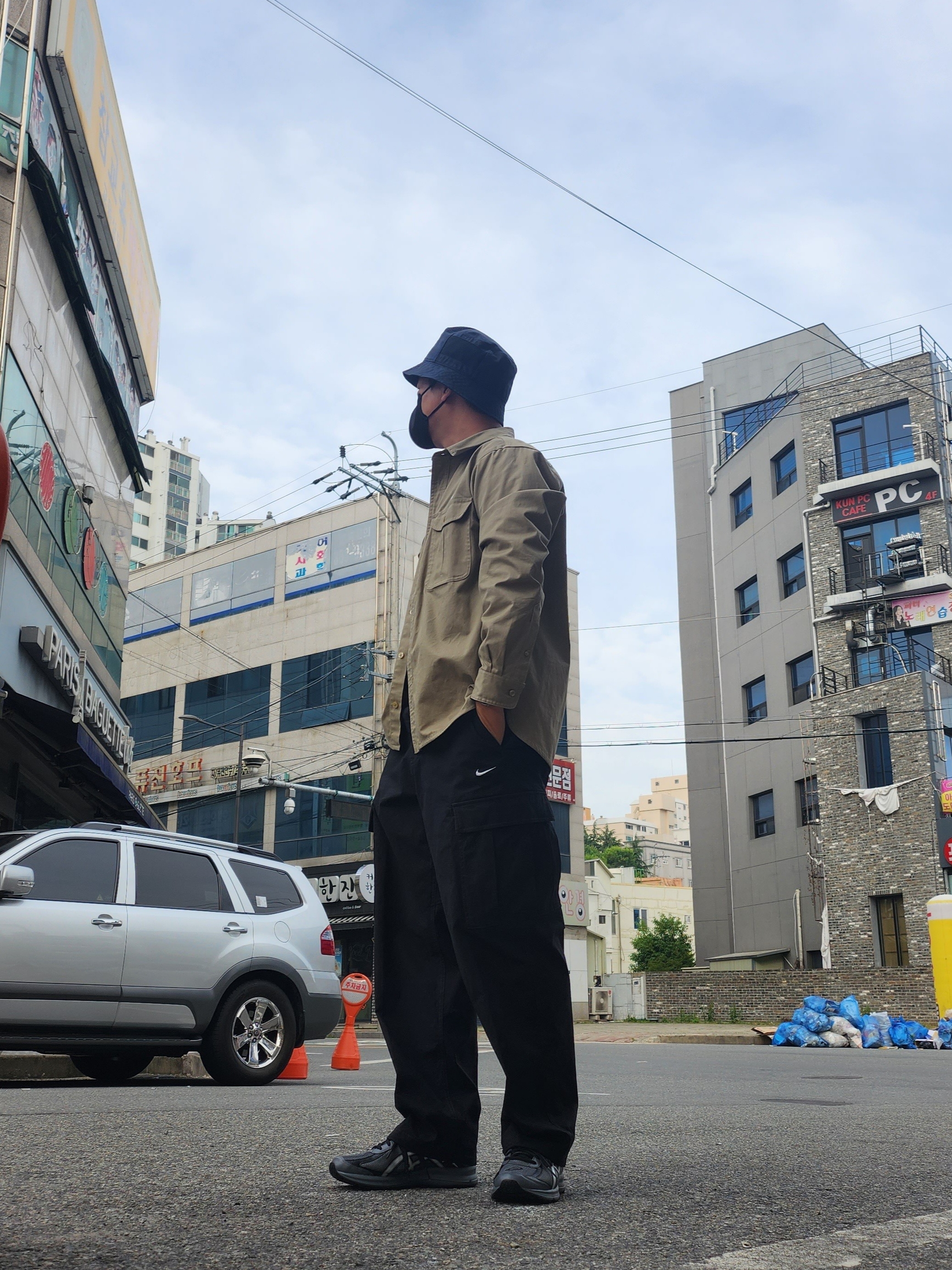 Asics Jog 100 S Steel Grey - 2E Wide, Nike SB Kearny Skate Cargo Pants Black White - Asia 착용 스타일 - 2
