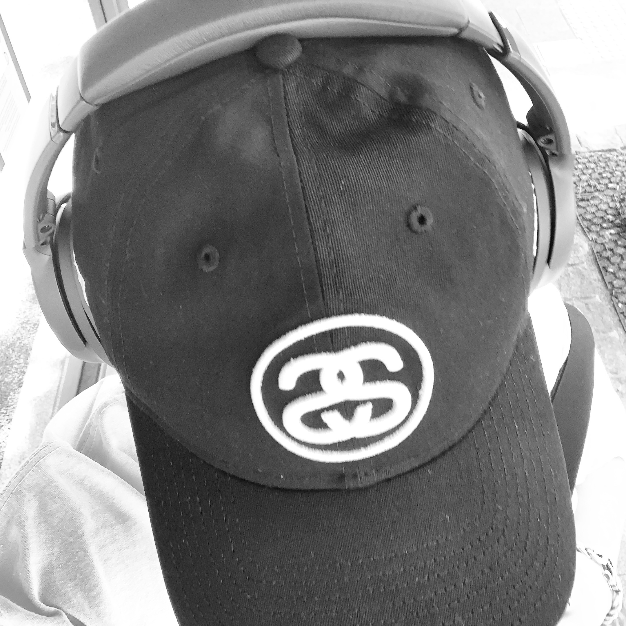 Stussy SS Link 9Twenty Cap Black, Stussy SS Link 9Twenty Cap Woodland Camo 착용 스타일 - 5