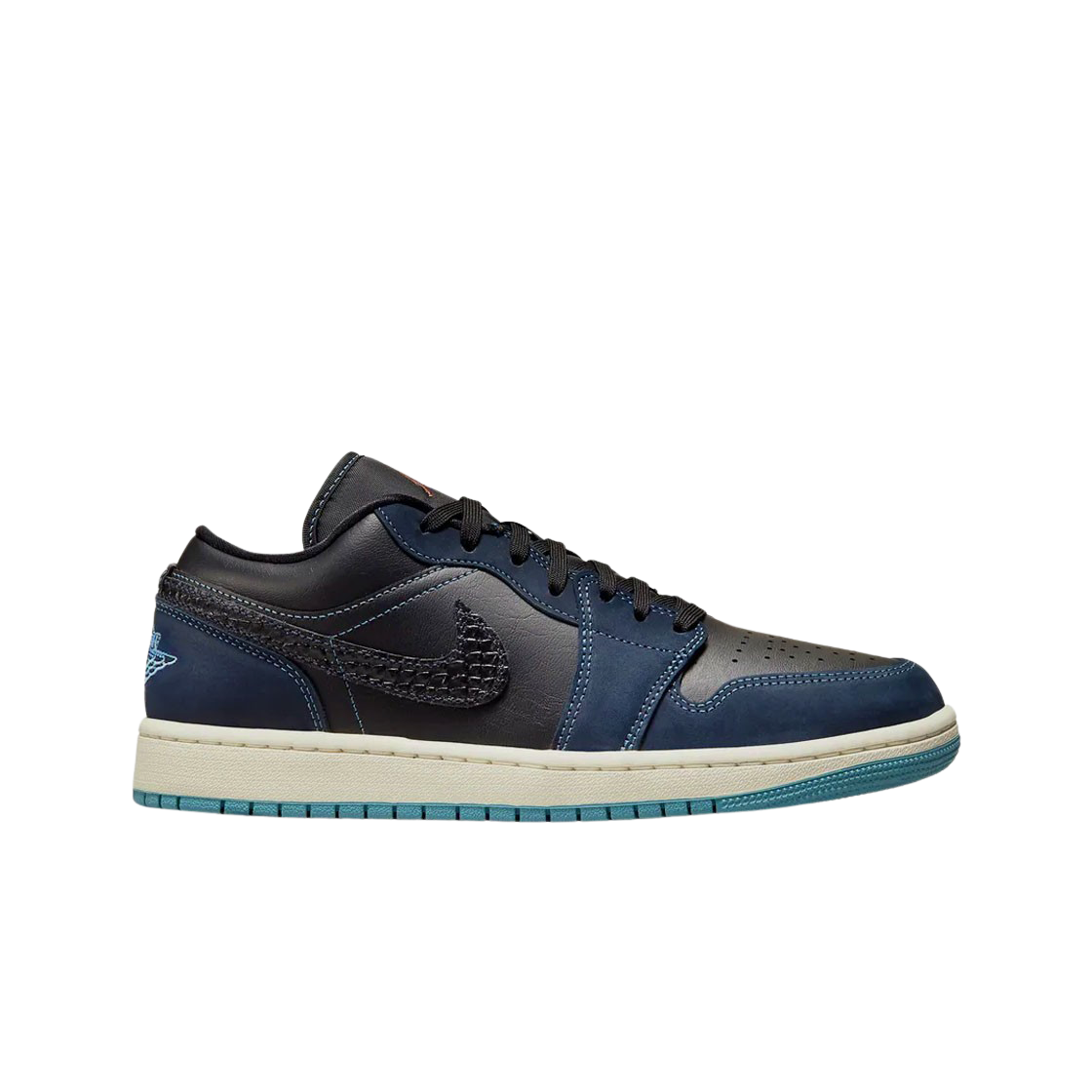(W) 조던 1 로우 SE 블랙 다크 옵시디언((W) Jordan 1 Low SE Black Dark Obsidian)