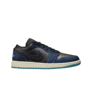 (W) Jordan 1 Low SE Black Dark Obsidian