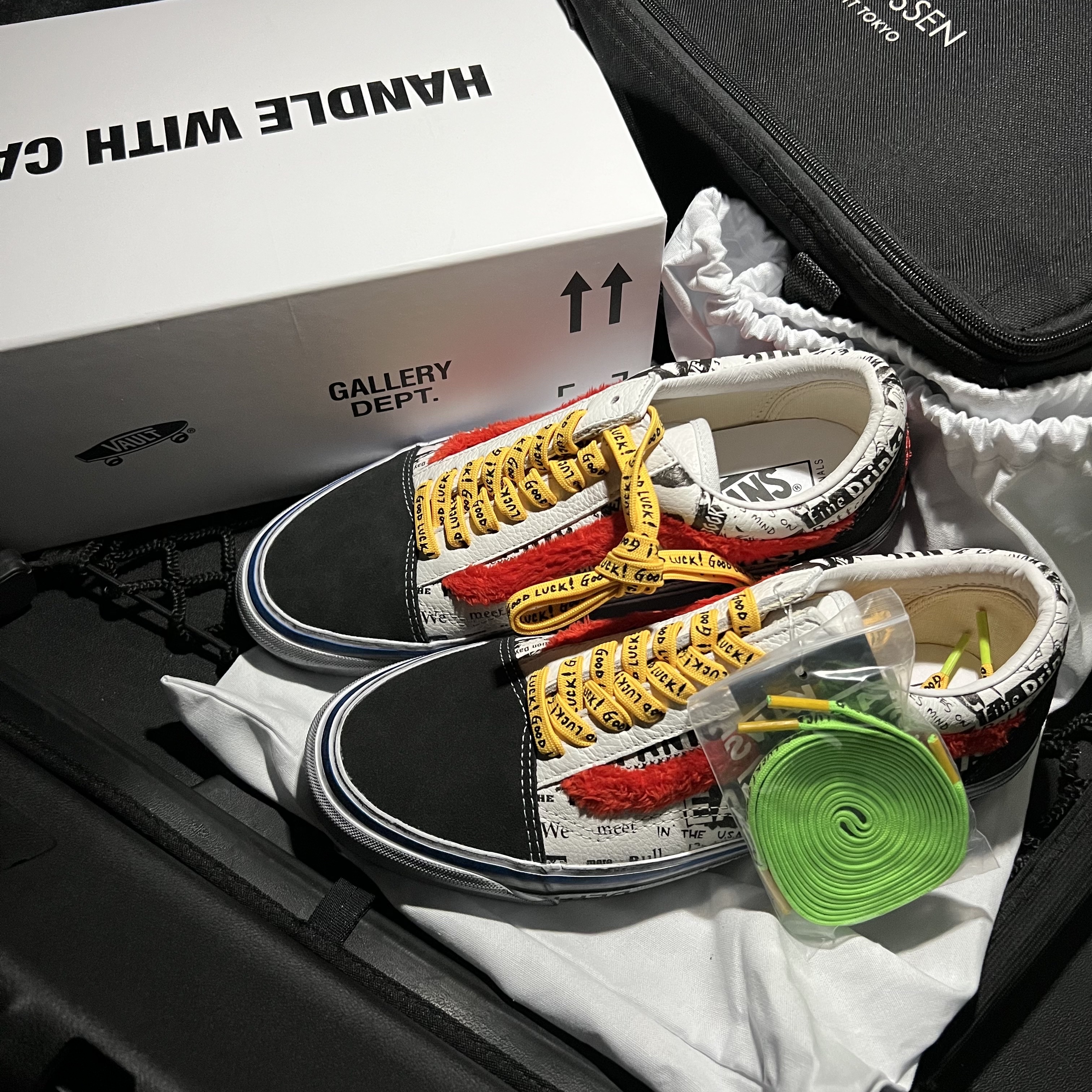 Vans Vault x Gallery Dept. OG Old Skool LX 착용 스타일