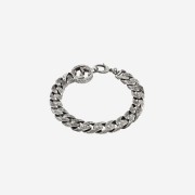 Gucci Interlocking G Chain Bracelet In Silver Silver