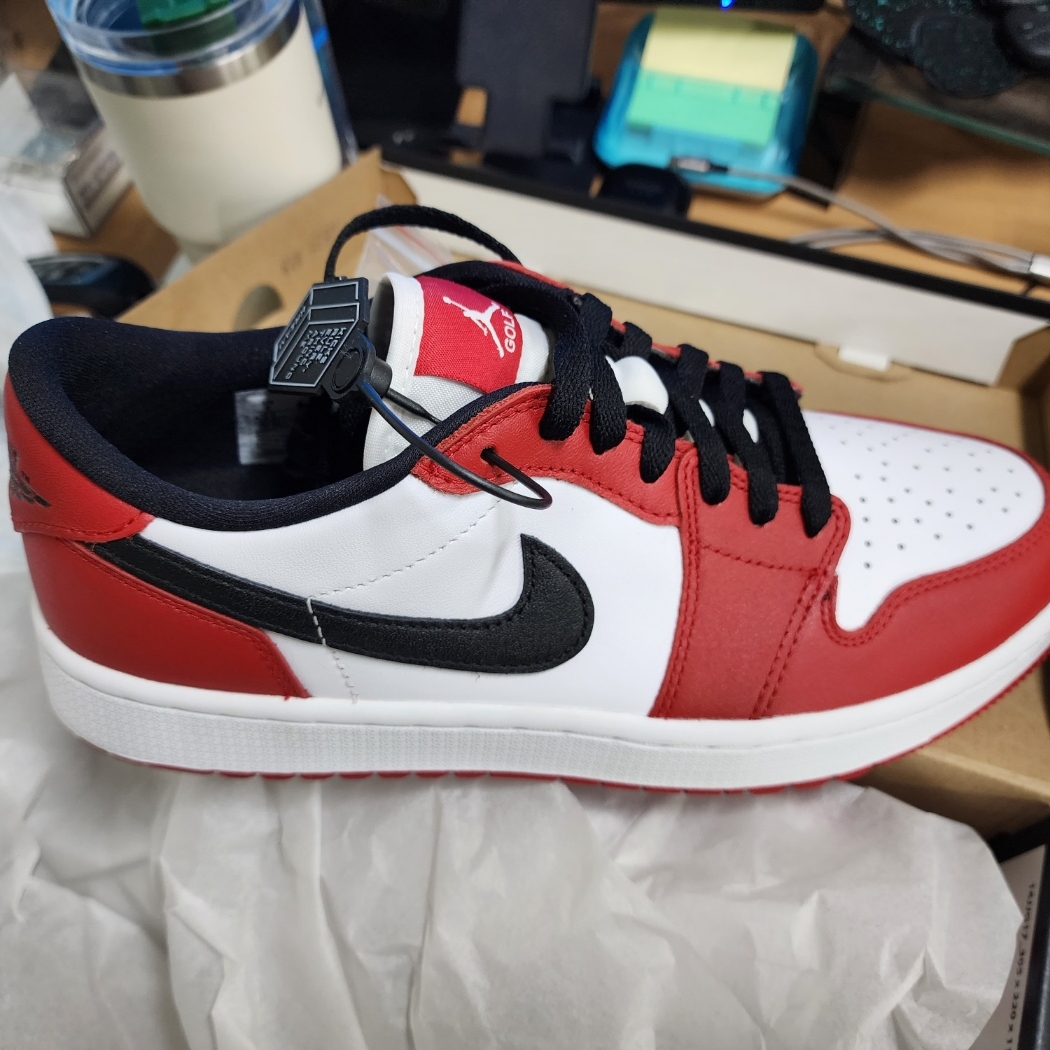 Jordan 1 Low Golf Chicago 착용 스타일 - 2