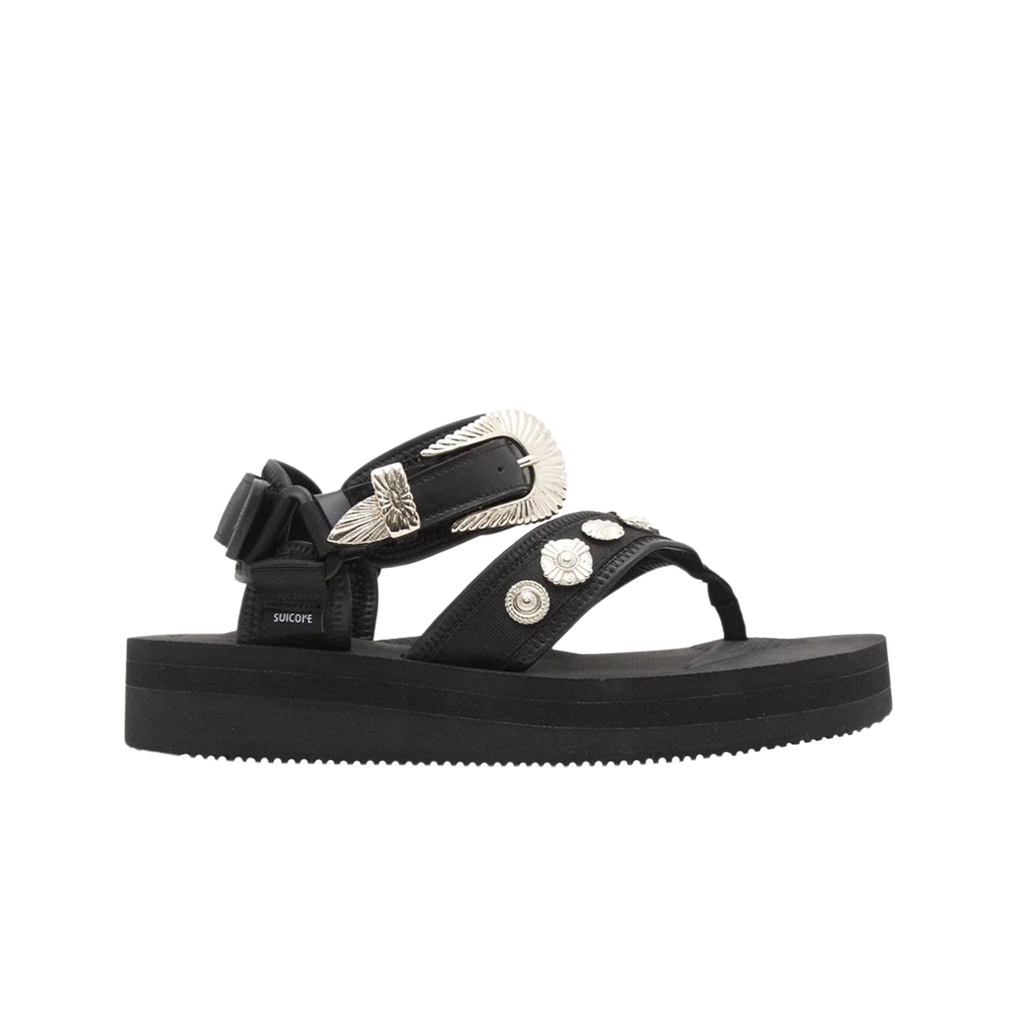 토가 x 수이코크 토노 샌들 블랙(Toga x Suicoke Tono Sandals Black)