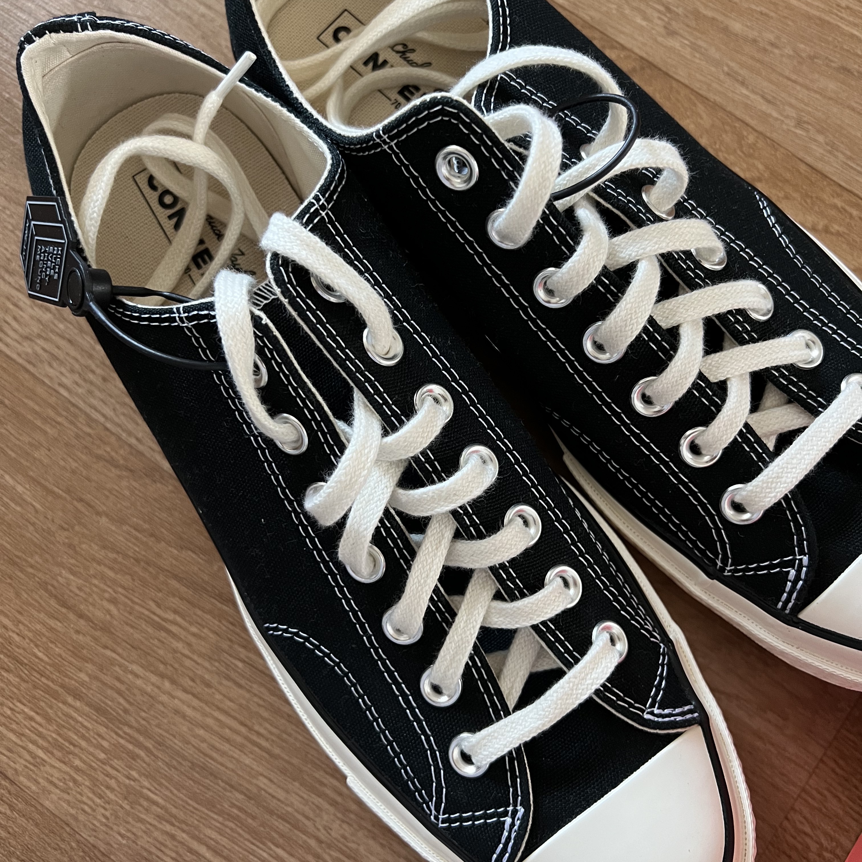 Converse Chuck 70 Ox Black - Standard 착용 스타일