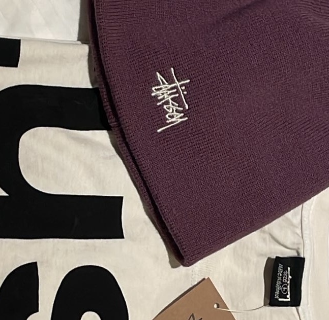 Stussy Basic Skullcap Beanie Black 착용 스타일