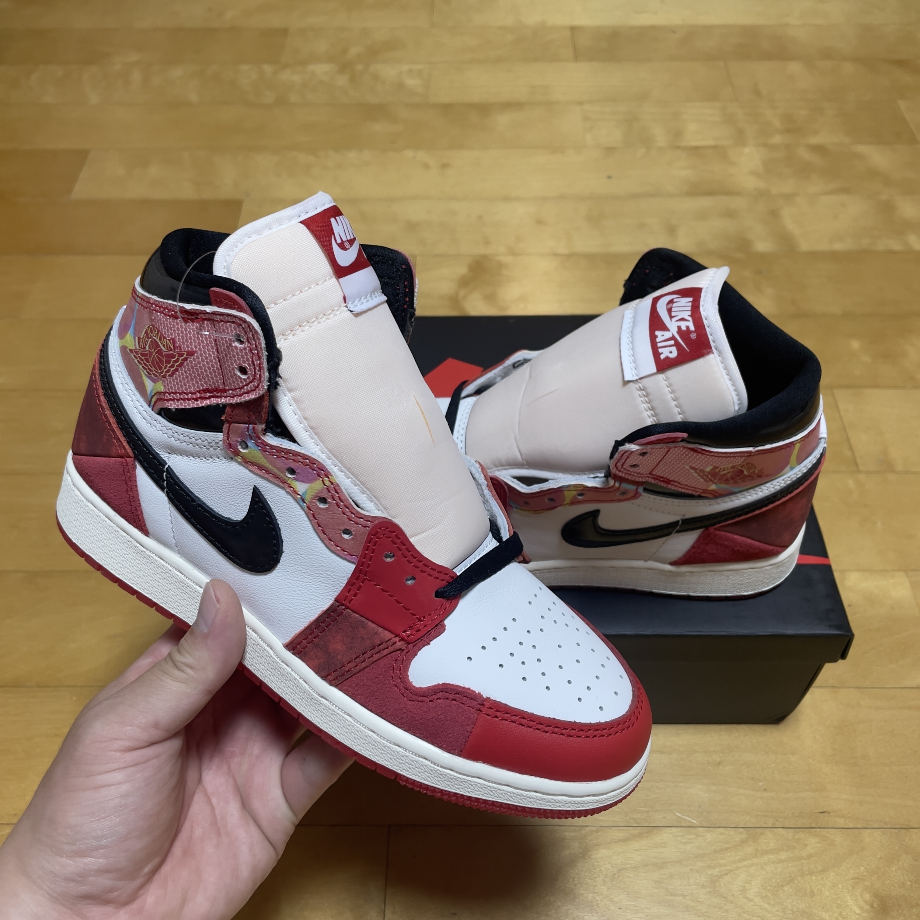 (GS) Jordan 1 Retro High Spider-Man Next Chapter 착용 스타일