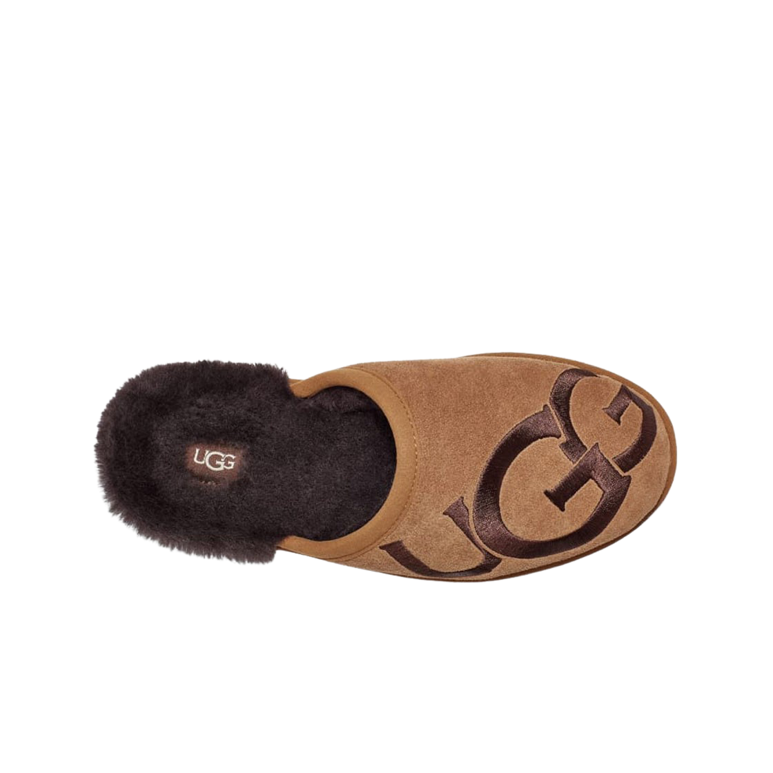 어그 스커프 로고 슬리퍼 체스트넛 에스프레소(UGG Scuff Logo Slipper Chestnut Espresso) - 2