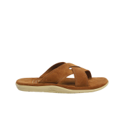 Island Slipper Slide Peanut Suede