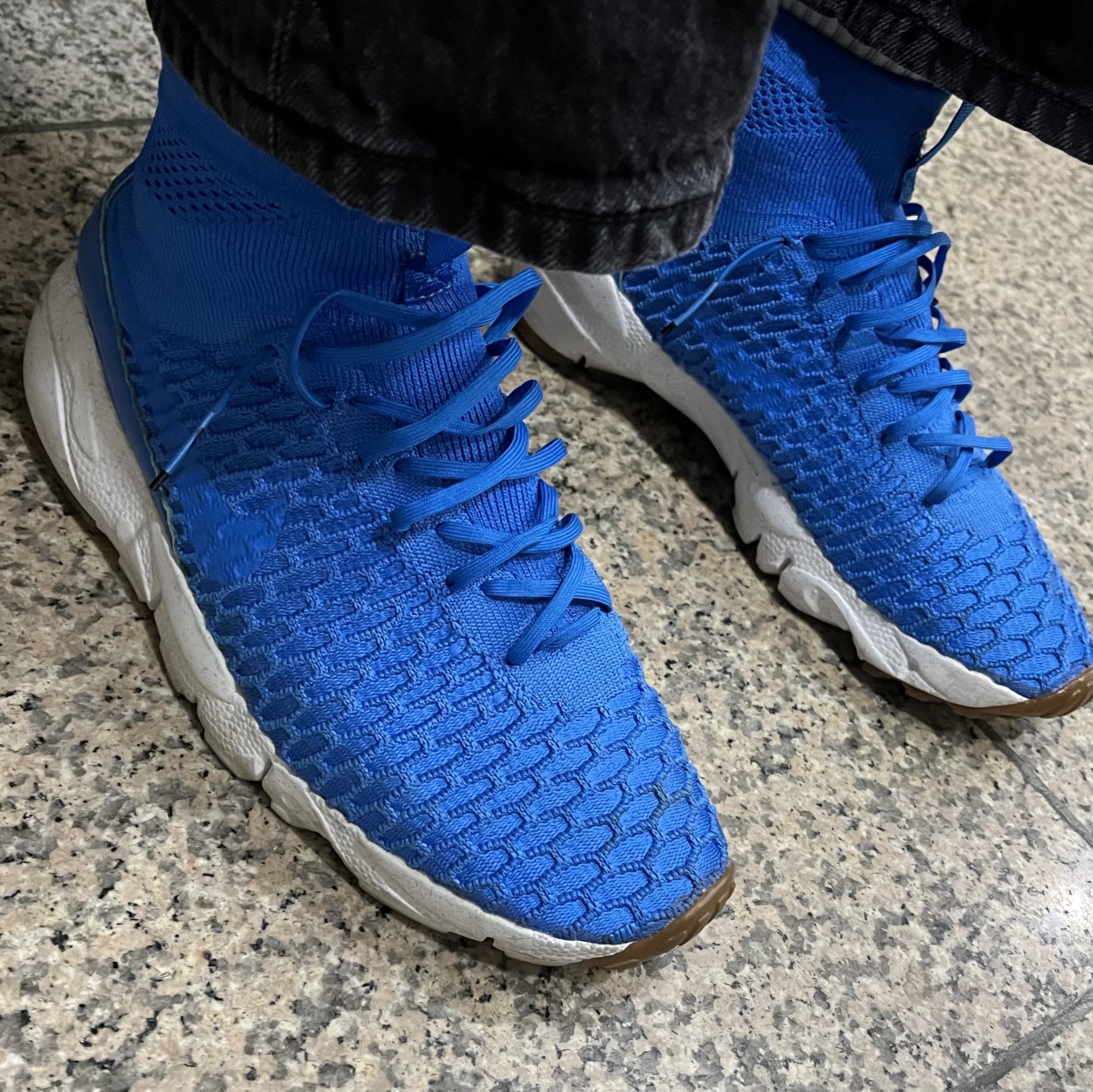 Nike Air Footscape Magista SP Photo Blue 착용 스타일