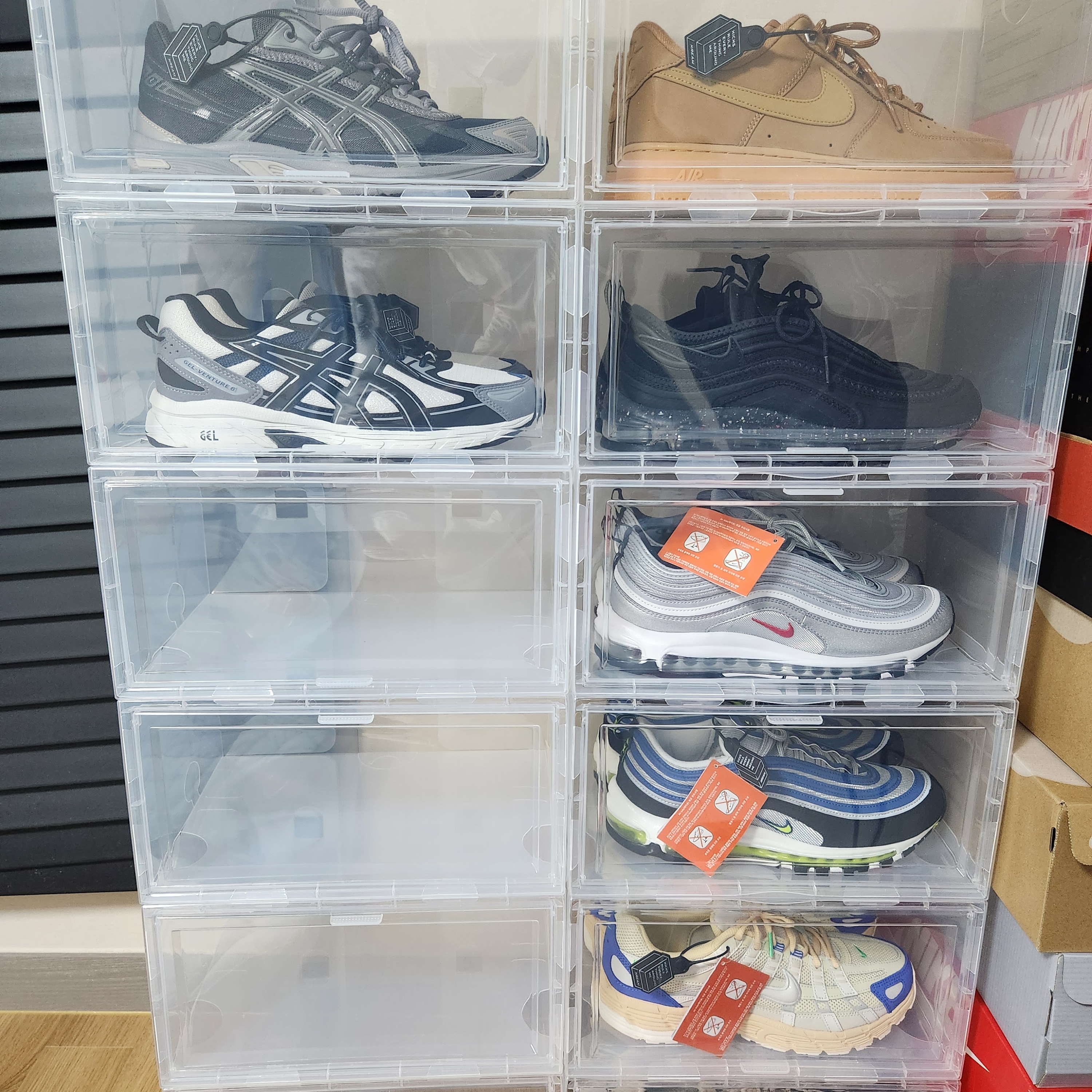 Asics Gel-Venture 6 SPS Glacier Grey 착용 스타일