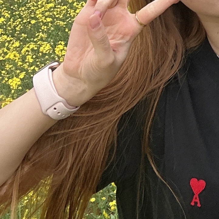 AMI de Coeur T-Shirt Black 착용 스타일