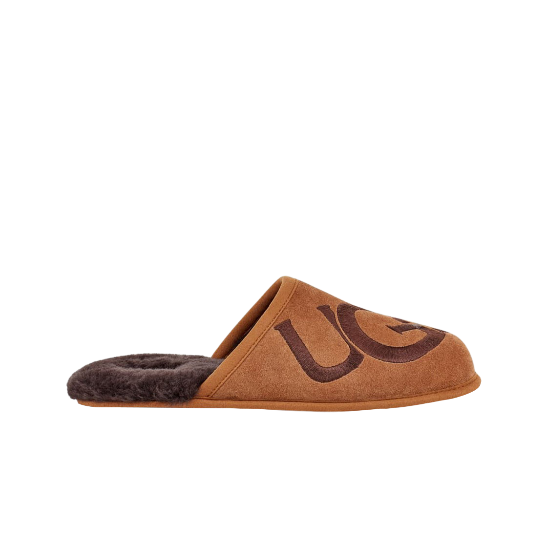 어그 스커프 로고 슬리퍼 체스트넛 에스프레소(UGG Scuff Logo Slipper Chestnut Espresso) - 1