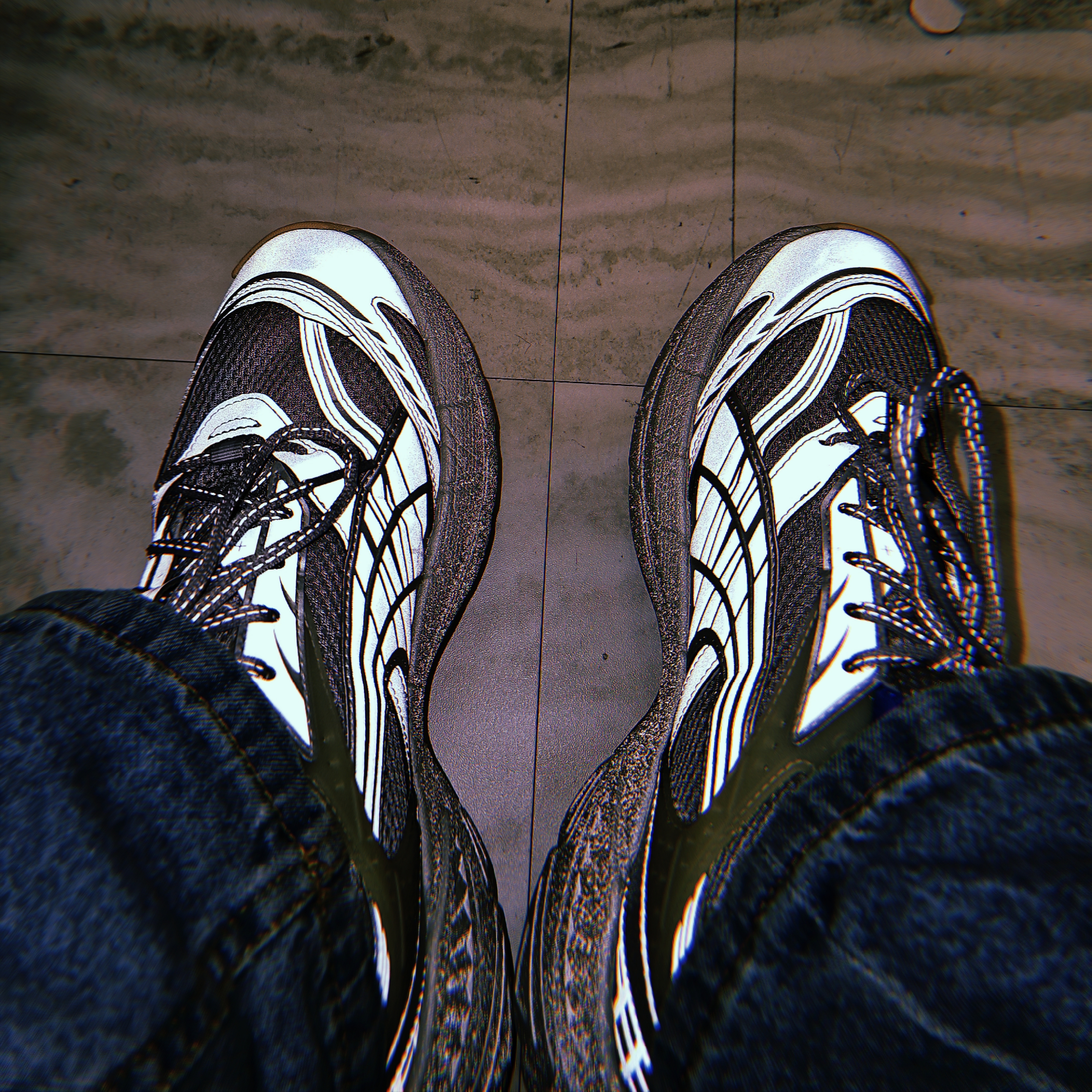 Puma Velophasis Matte Silver Royal Sapphire 착용 스타일 - 2