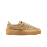 (W) Puma x Fenty Rihanna Suede Creeper Oatemeal