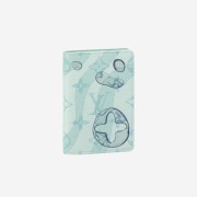 Louis Vuitton Pocket Organizer Monogram Aquagarden Crystal Blue