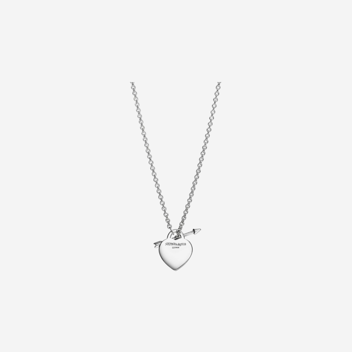 Tiffany & Co. Return To Tiffany Lovestruck Heart Tag Pandant Silver 상세 이미지 2