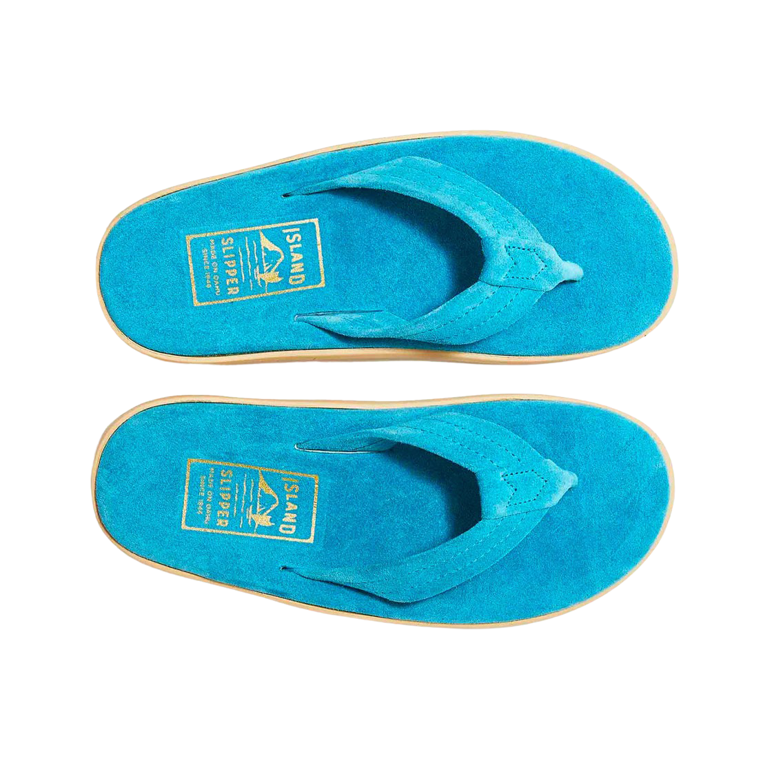 Island Slipper Classic Suede Turquoise Suede 상세 이미지 2