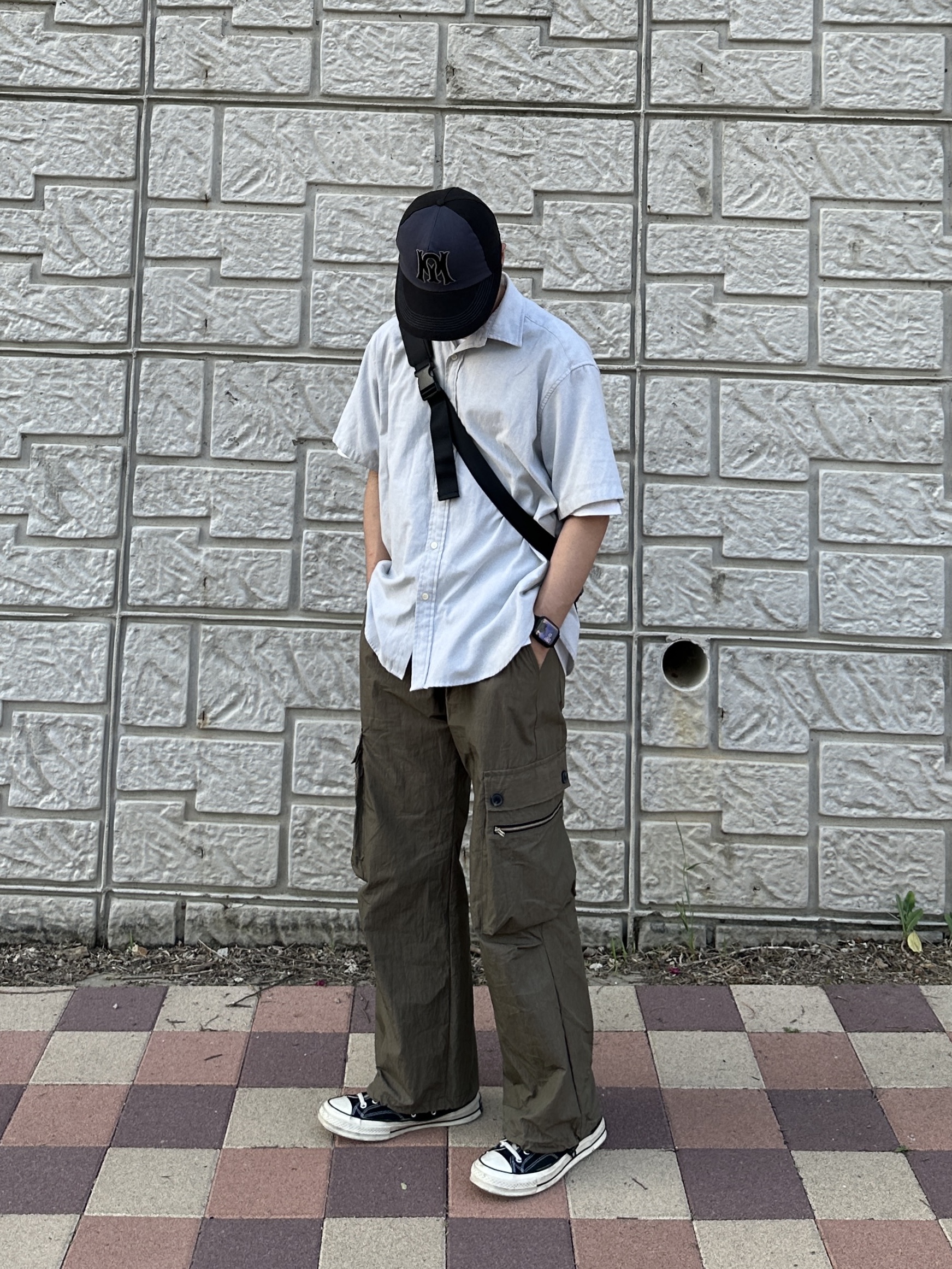 Converse Chuck 70 Hi Black 착용 스타일 - 3