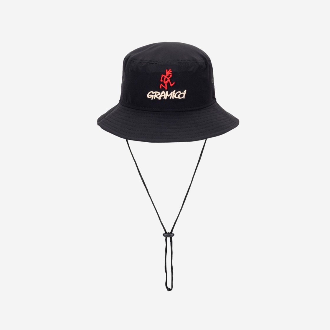 New Era x Gramicci Tech Air Adventure Bucket Hat Black 상세 이미지 1