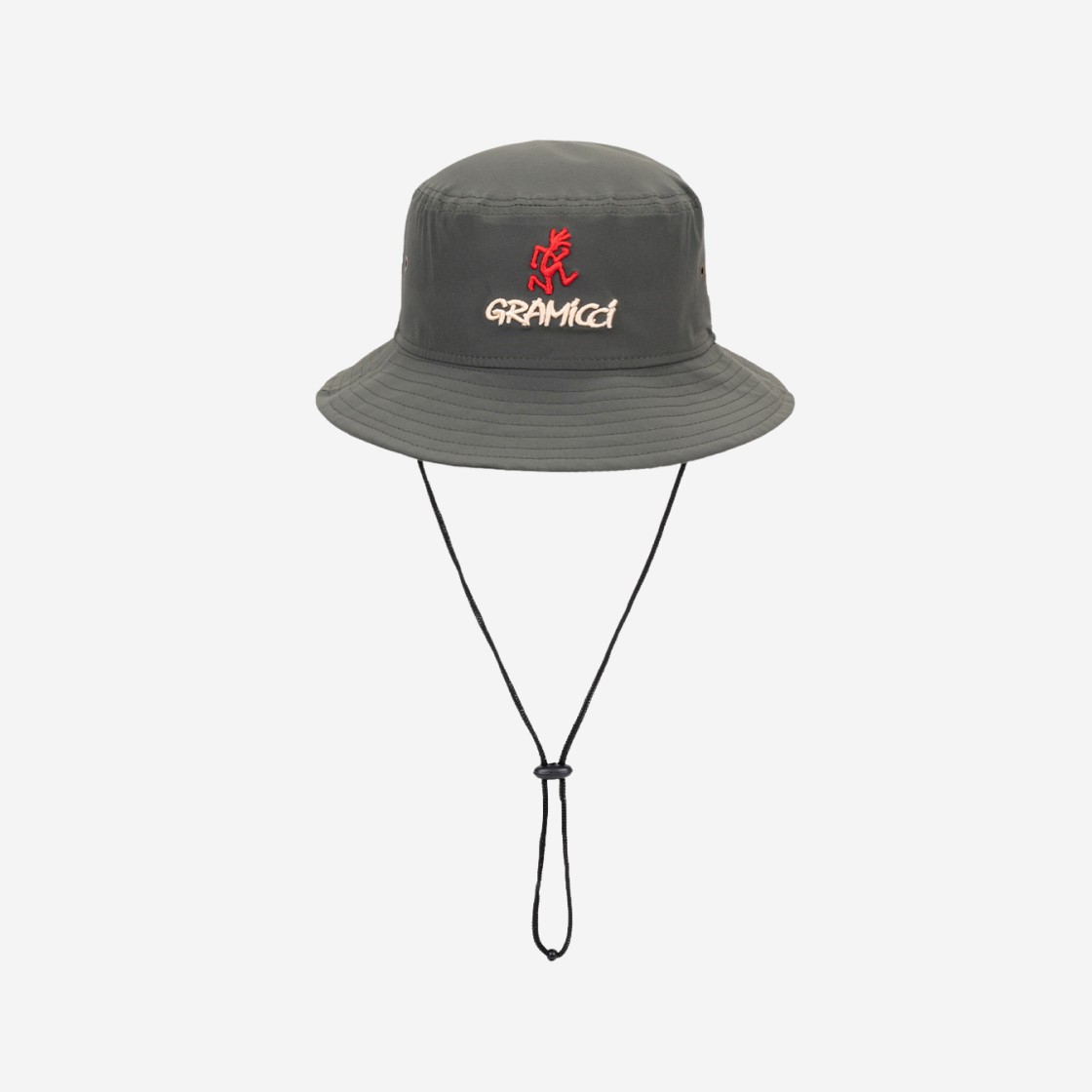 New Era x Gramicci Tech Air Adventure Bucket Hat Olive Green 상세 이미지 1