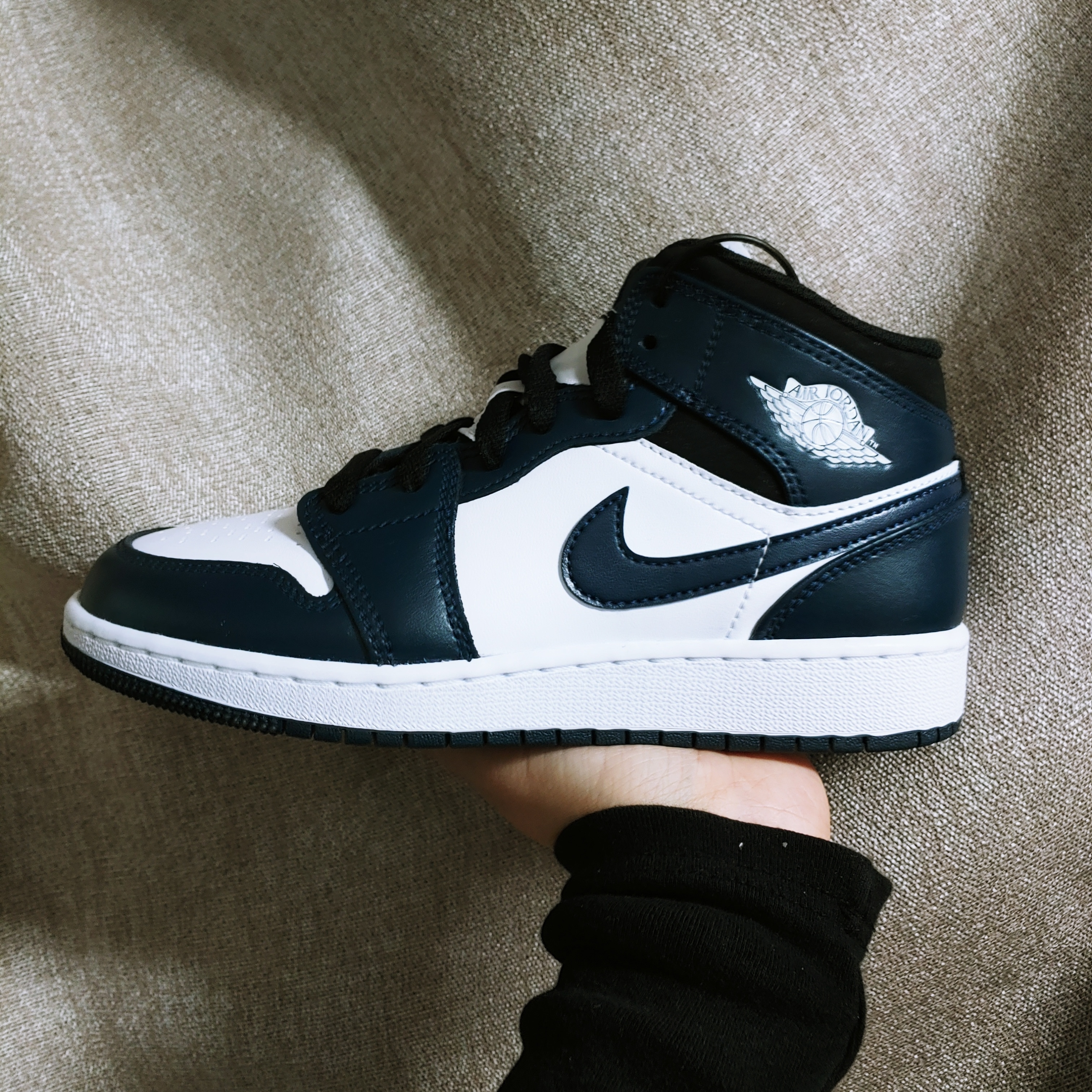 (GS) Jordan 1 Mid Dark Teal 착용 스타일
