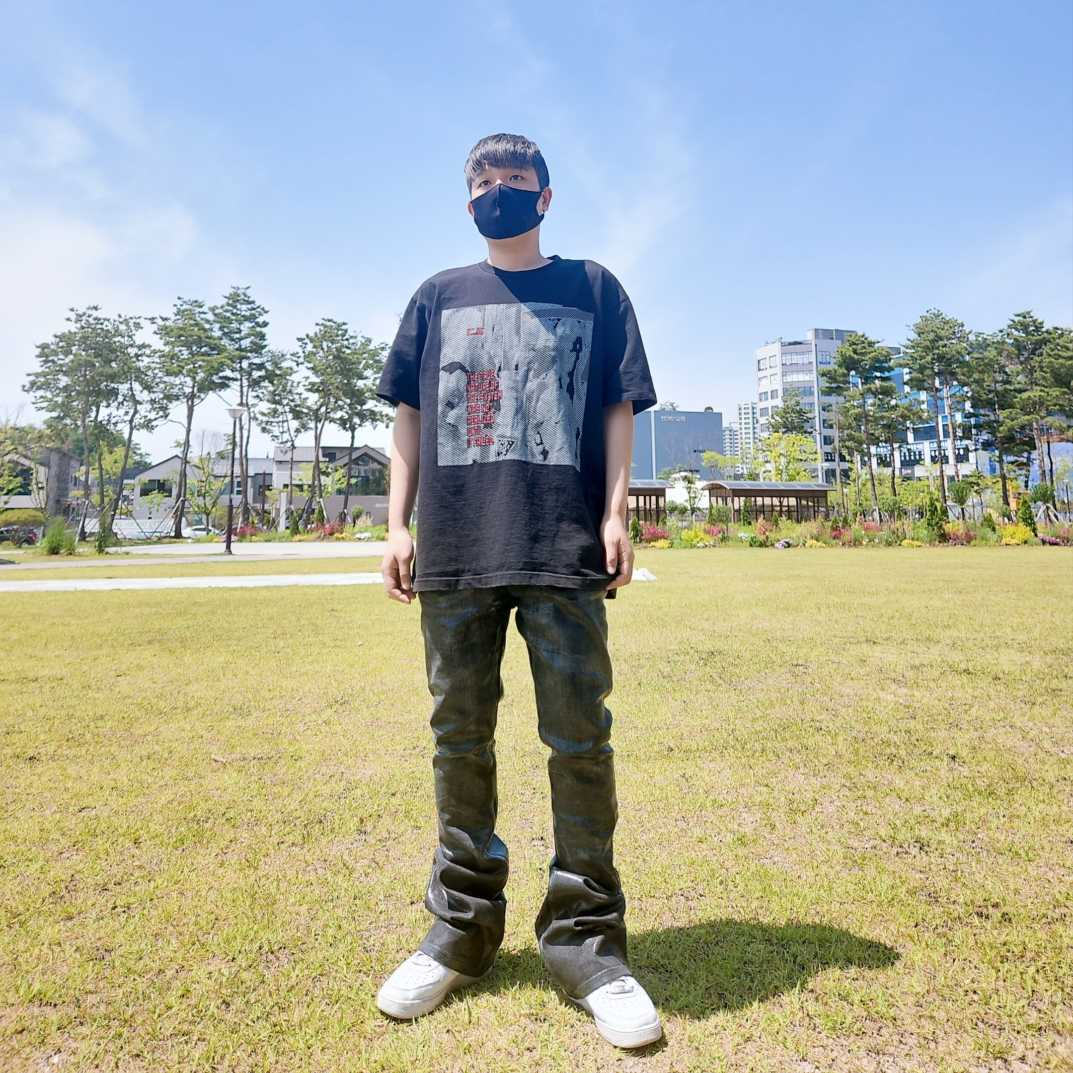 Nike Air Force 1 '07 Low White 착용 스타일