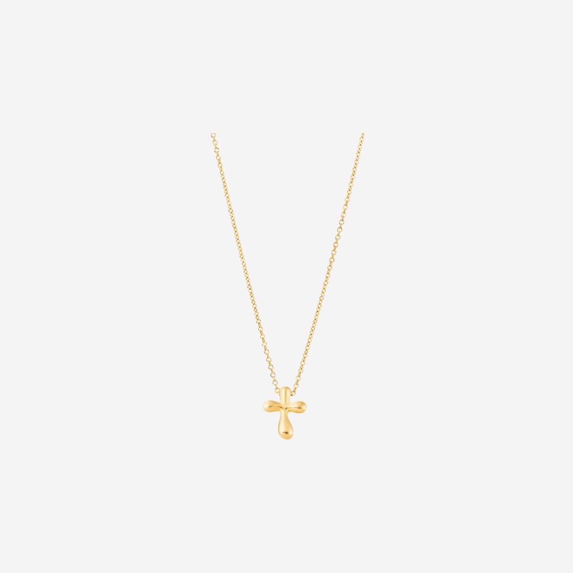 Tiffany & Co. Elsa Peretti Cross Pendant Gold 상세 이미지 1