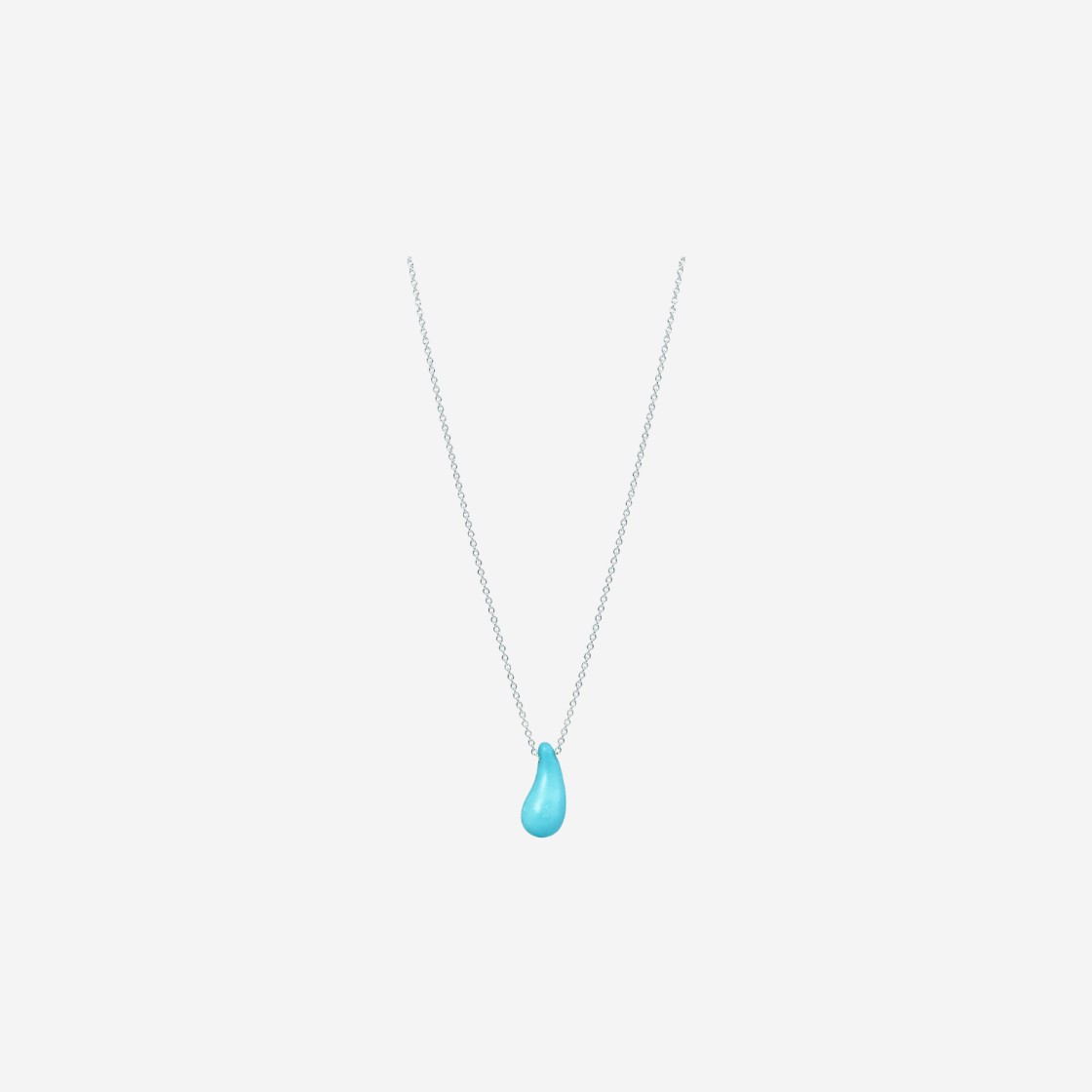 Tiffany & Co. Elsa Peretti Teardrop Pendant Sterling Silver 상세 이미지 1