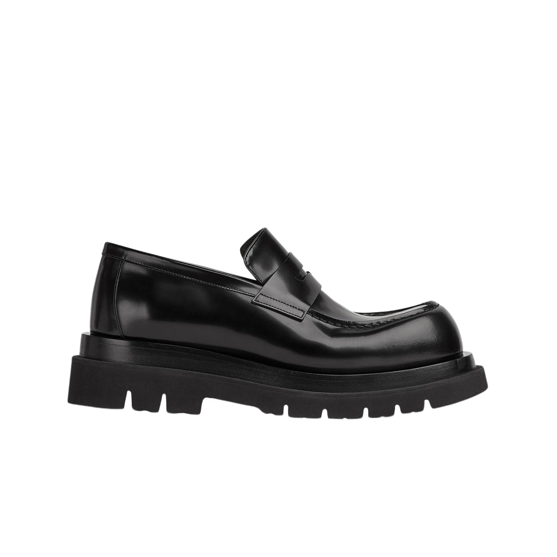 보테가 베네타 러그 로퍼 블랙(Bottega Veneta Lug Loafer Black) - 1