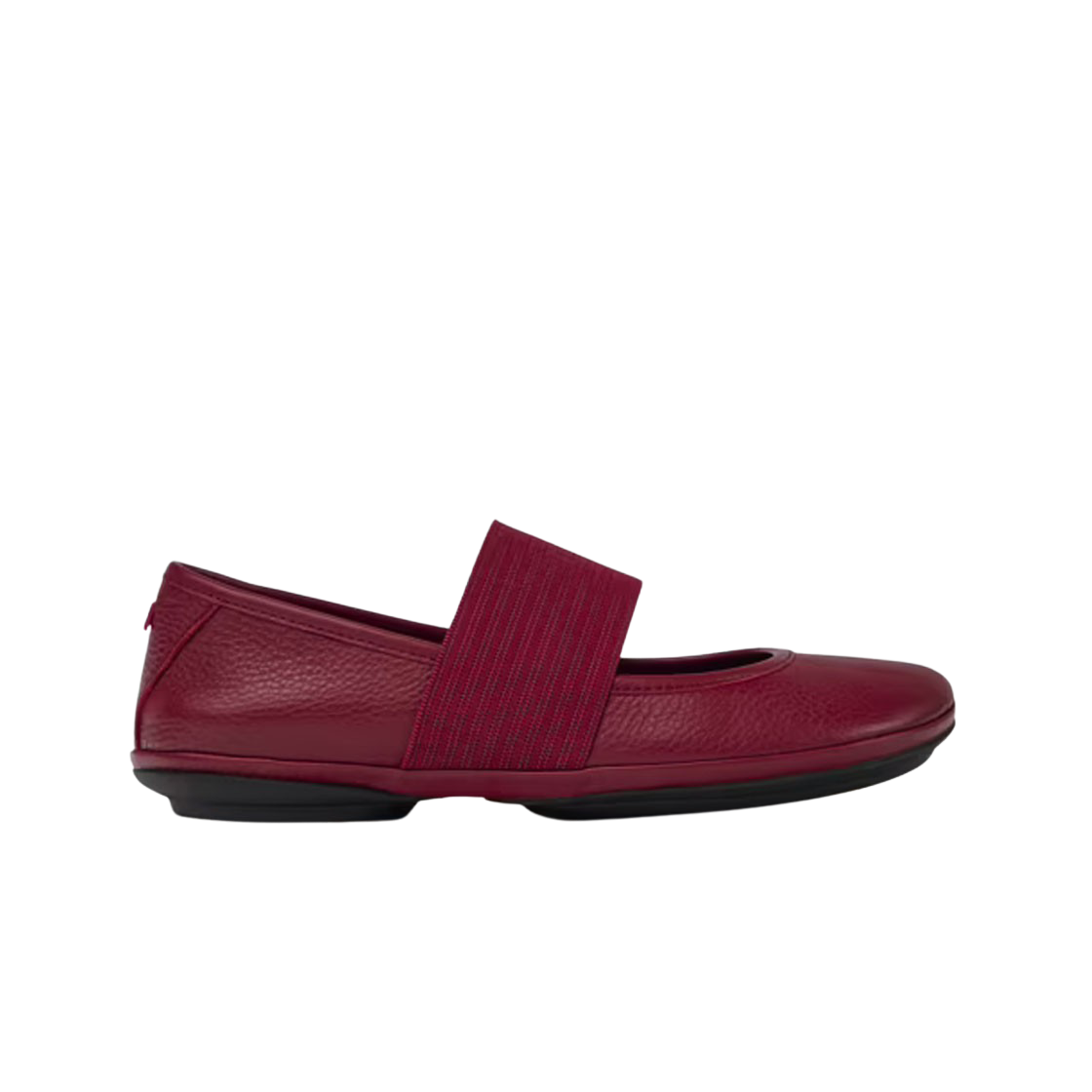 (W) 캠퍼 라이트 발레리나 딥 레드((W) Camper Right Ballerinas Deep Red) - 1
