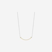 Tiffany & Co. T Smile Pendant White Gold