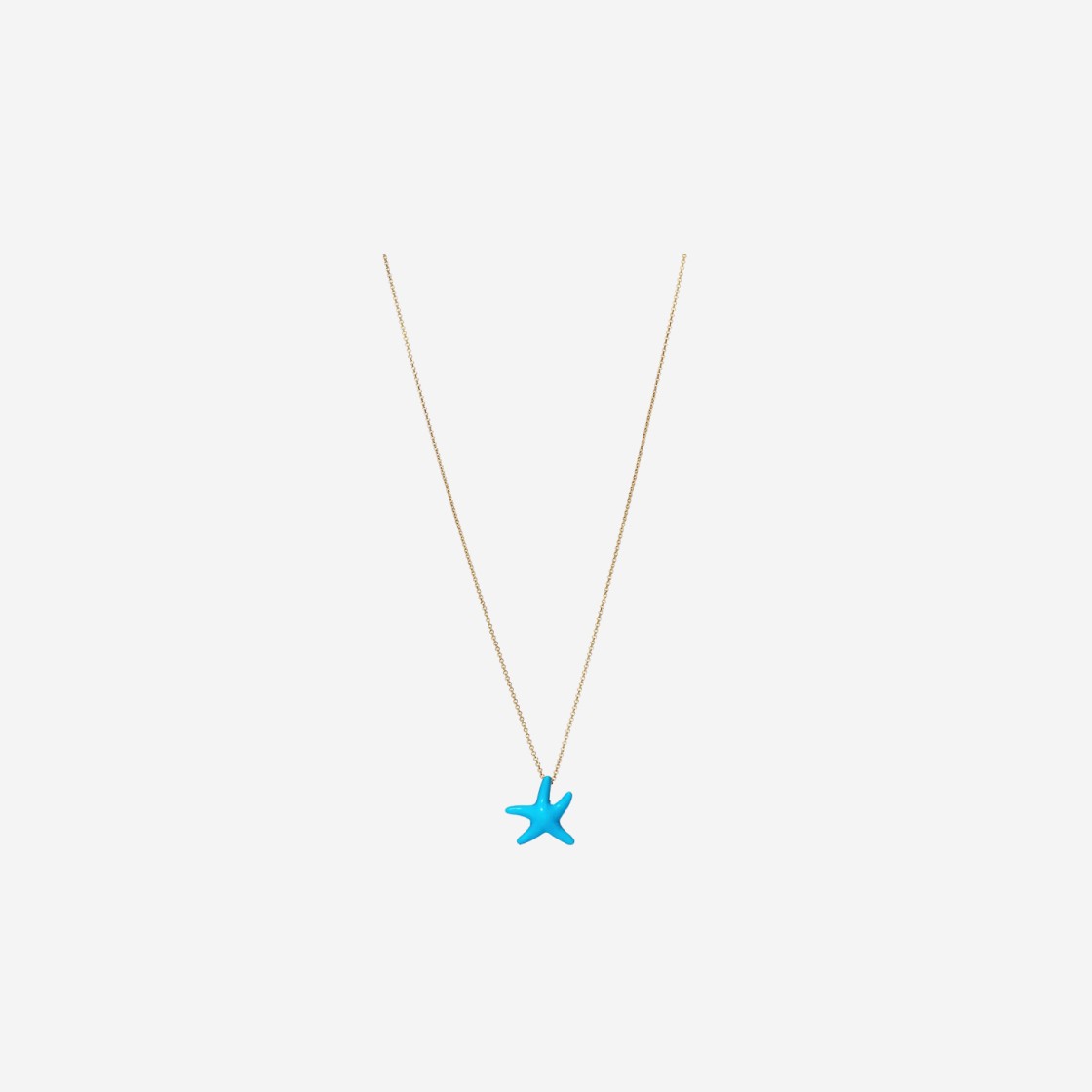 Tiffany & Co. Elsa Peretti Starfish Pendant Gold 상세 이미지 1