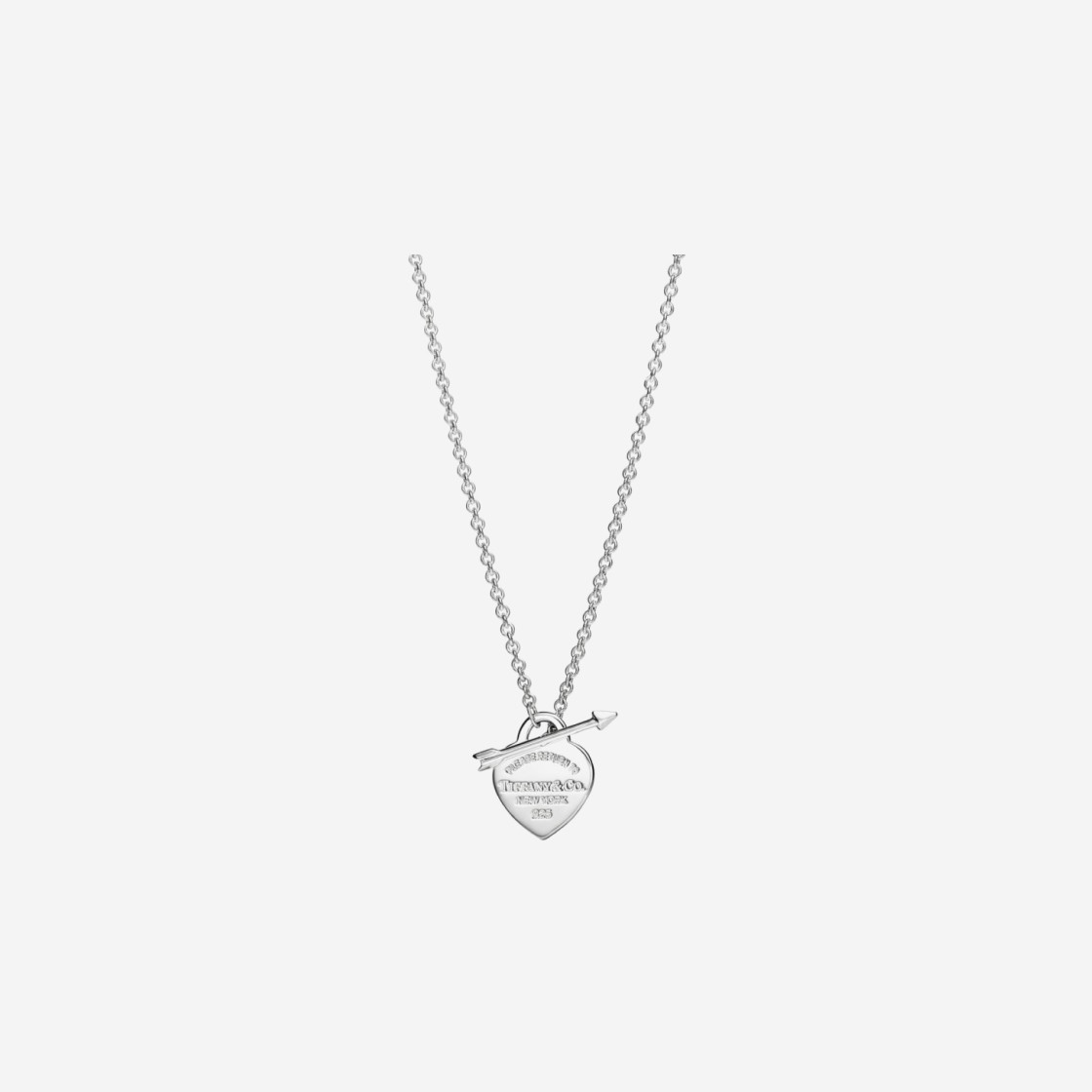 Tiffany & Co. Return To Tiffany Lovestruck Heart Tag Pandant Silver 상세 이미지 1