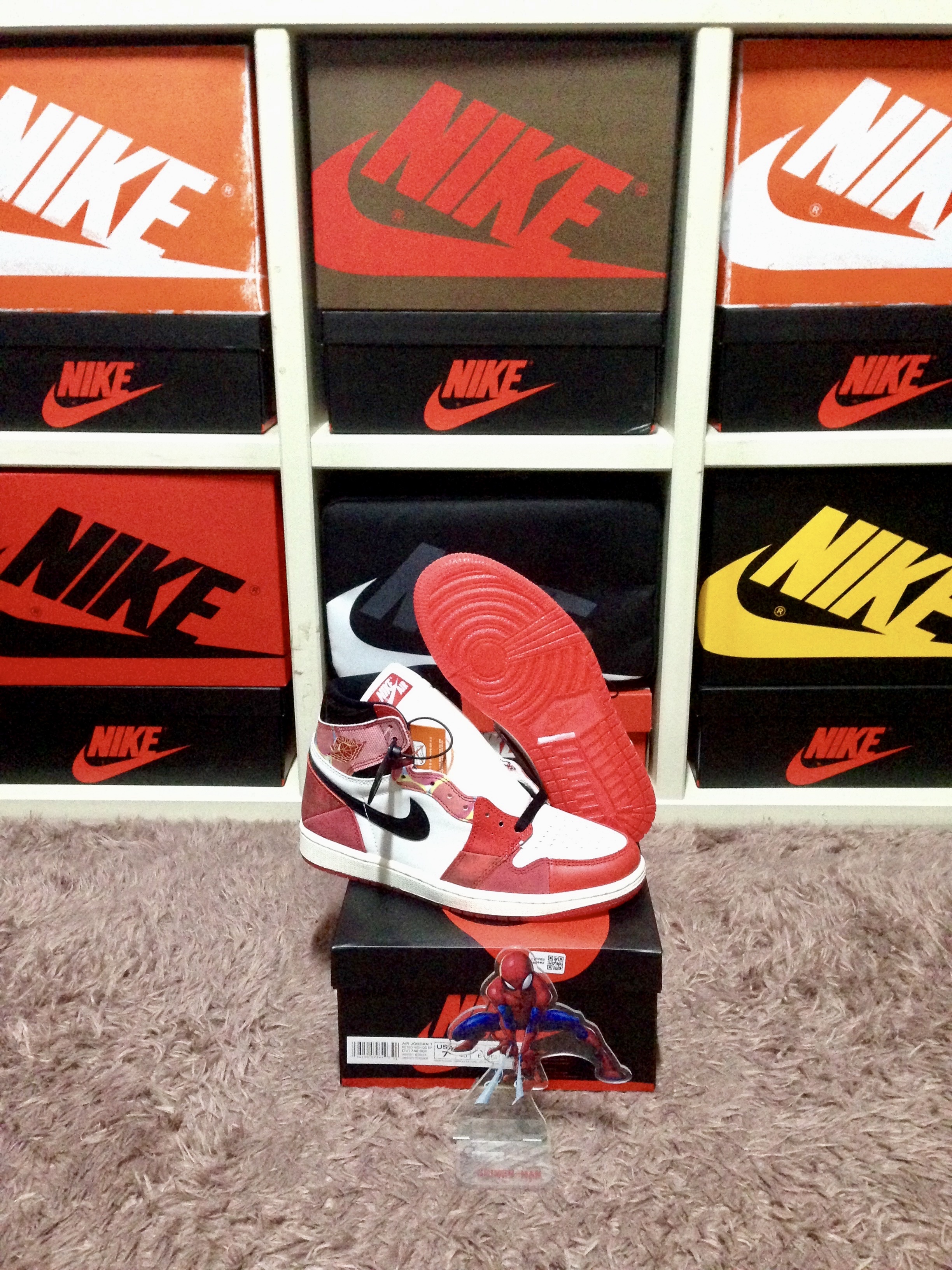 Jordan 1 Retro High Spider-Man Next Chapter 착용 스타일 - 1