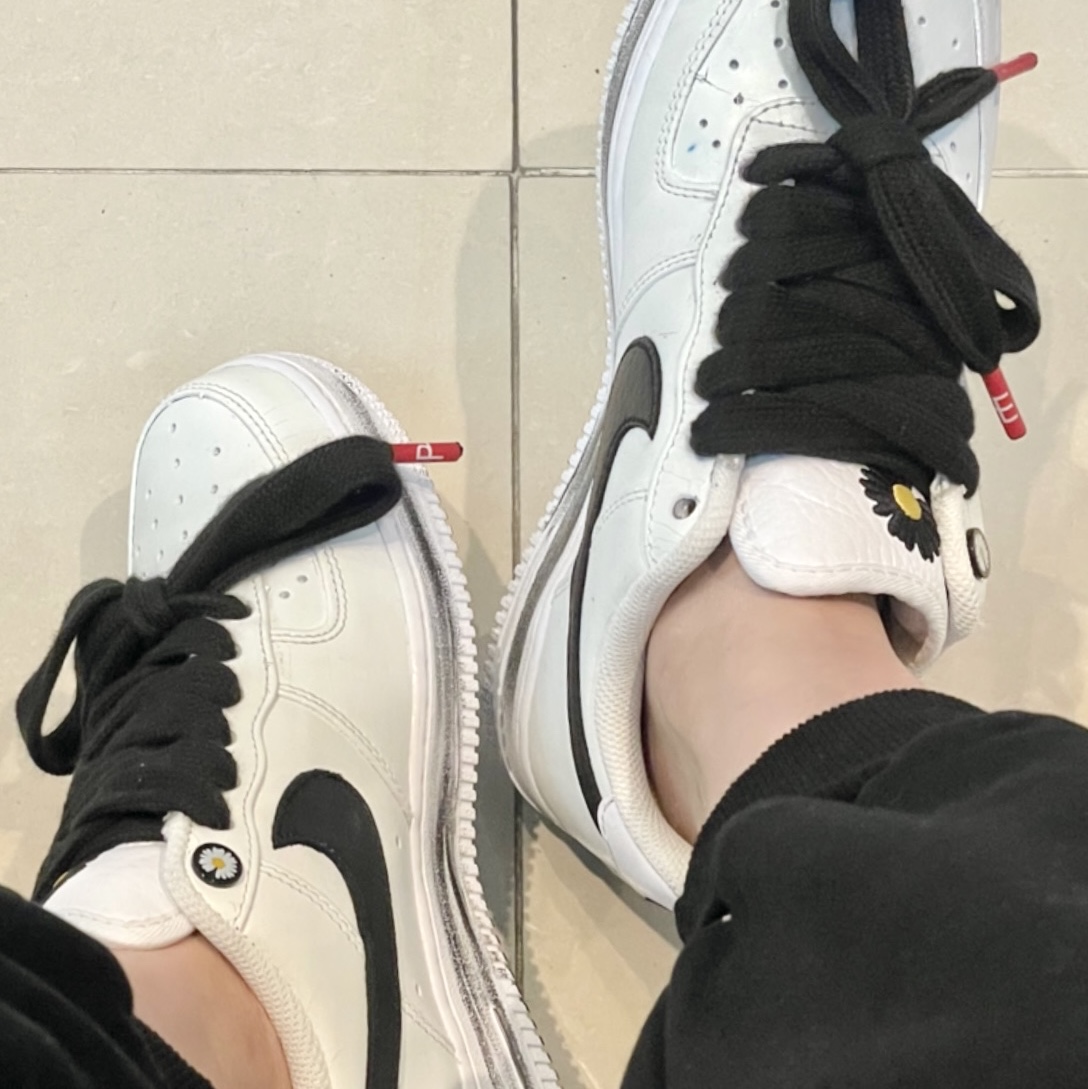 Nike x Peaceminusone Air Force 1 Low Para-Noise 2.0 착용 스타일