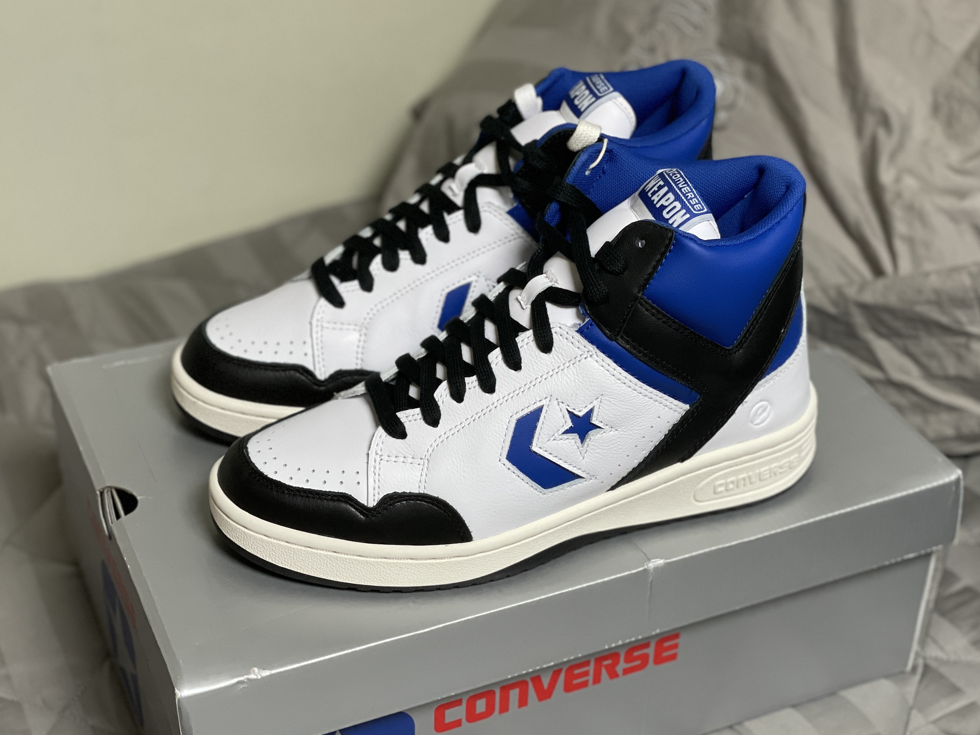 Converse x Fragment Weapon Mid White 착용 스타일 - 1