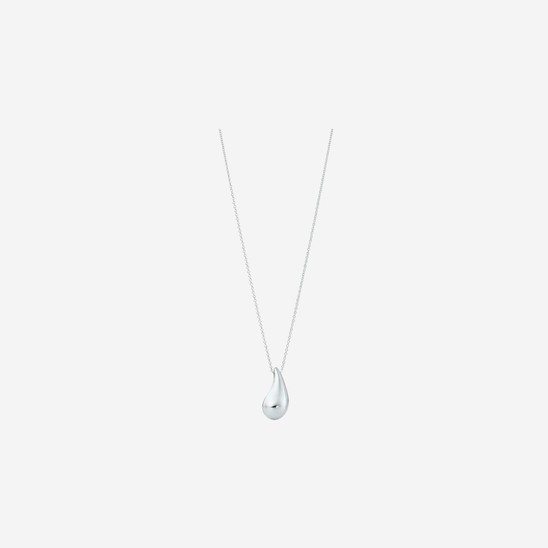 Tiffany & Co. Elsa Peretti Teardrop Pendant Sterling Silver 상세 이미지 1