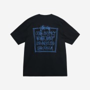 Stussy x Our Legacy Frame Pigment Dyed T-Shirt Black