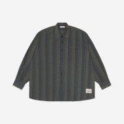 Stussy x Our Legacy Work Shop Borrowed Shirt Overdyed Multi Stripe