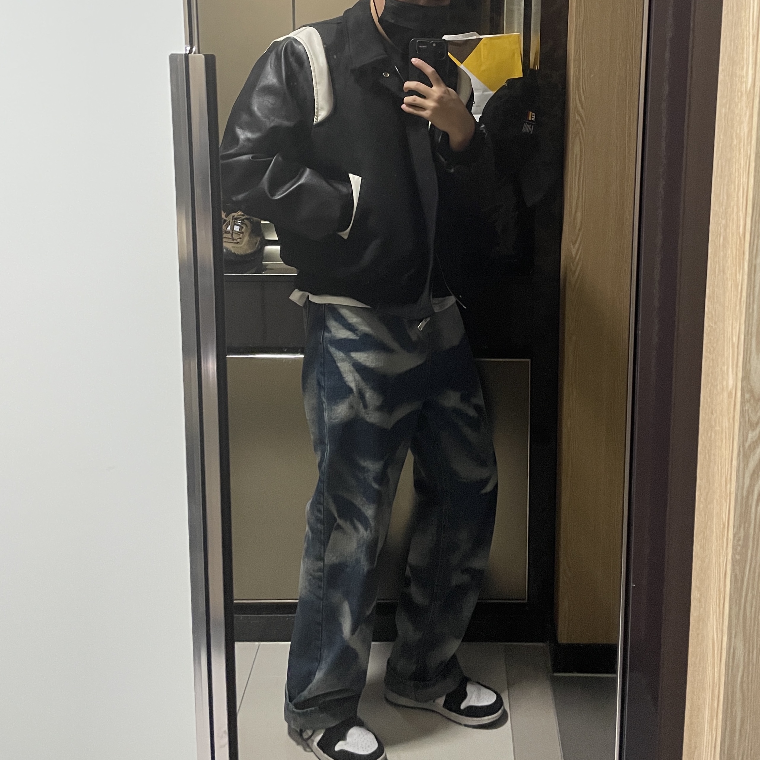 Jordan 1 Mid SE Court Purple 착용 스타일