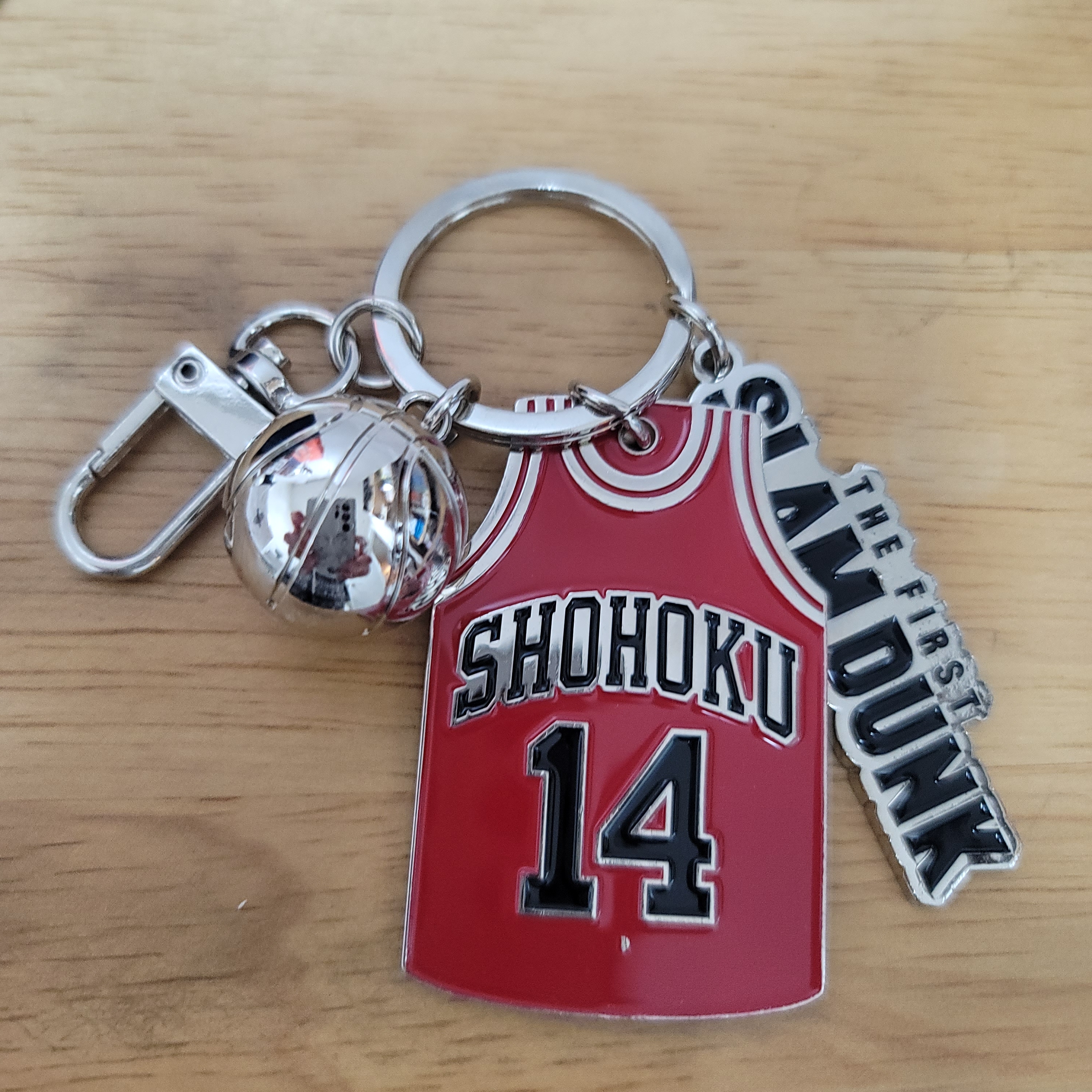 The First Slam Dunk Keychain Jeong Daeman 착용 스타일