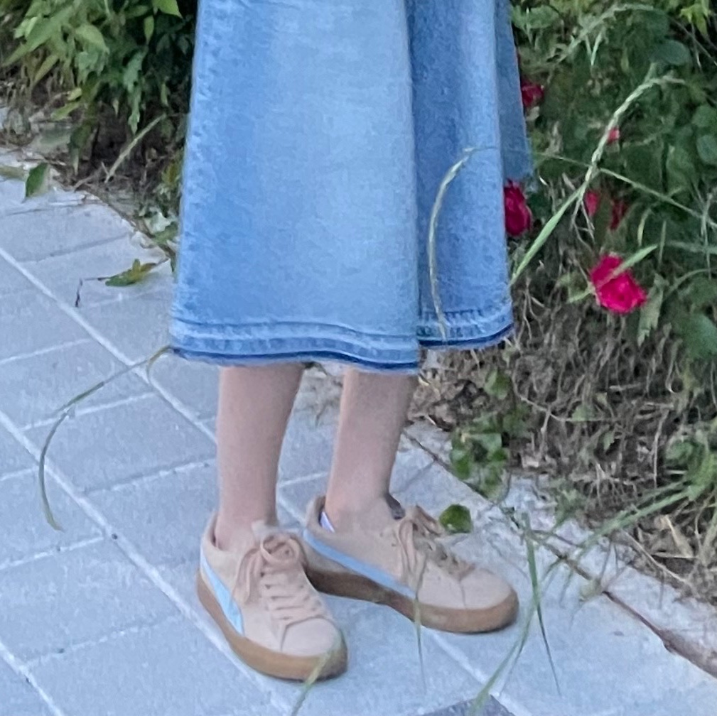 Puma x Maison Kitsune Suede Crepe Travertine 착용 스타일 - 2