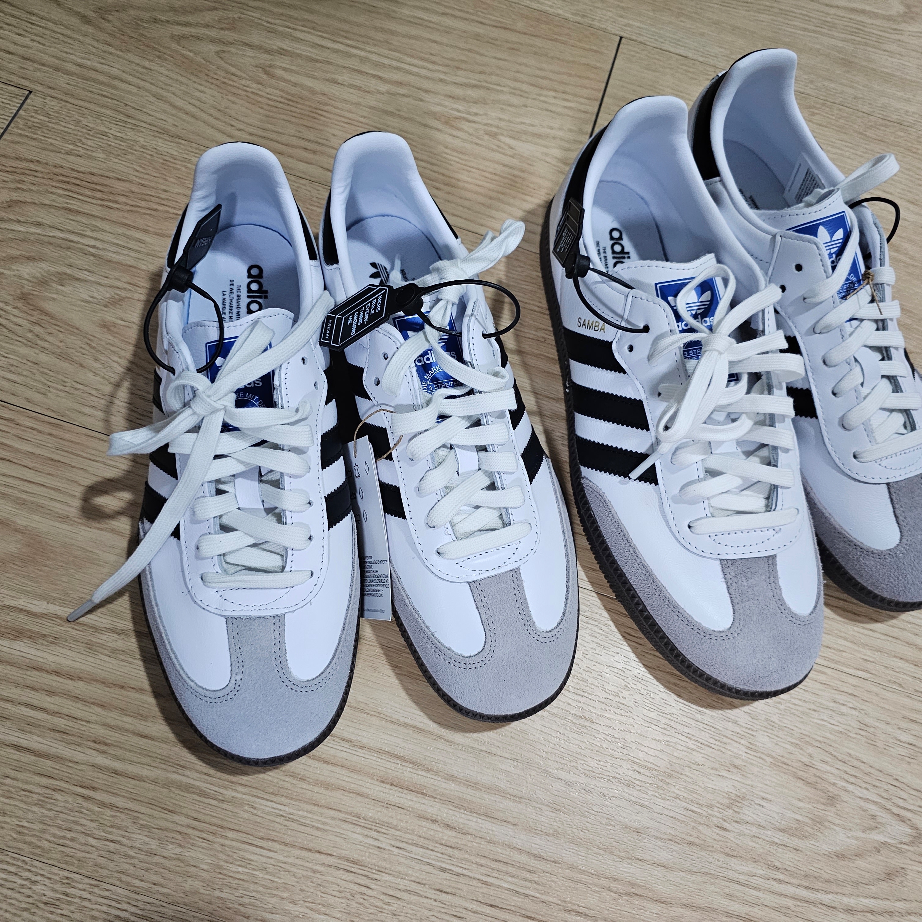 Adidas Samba OG Cloud White 착용 스타일 - 2