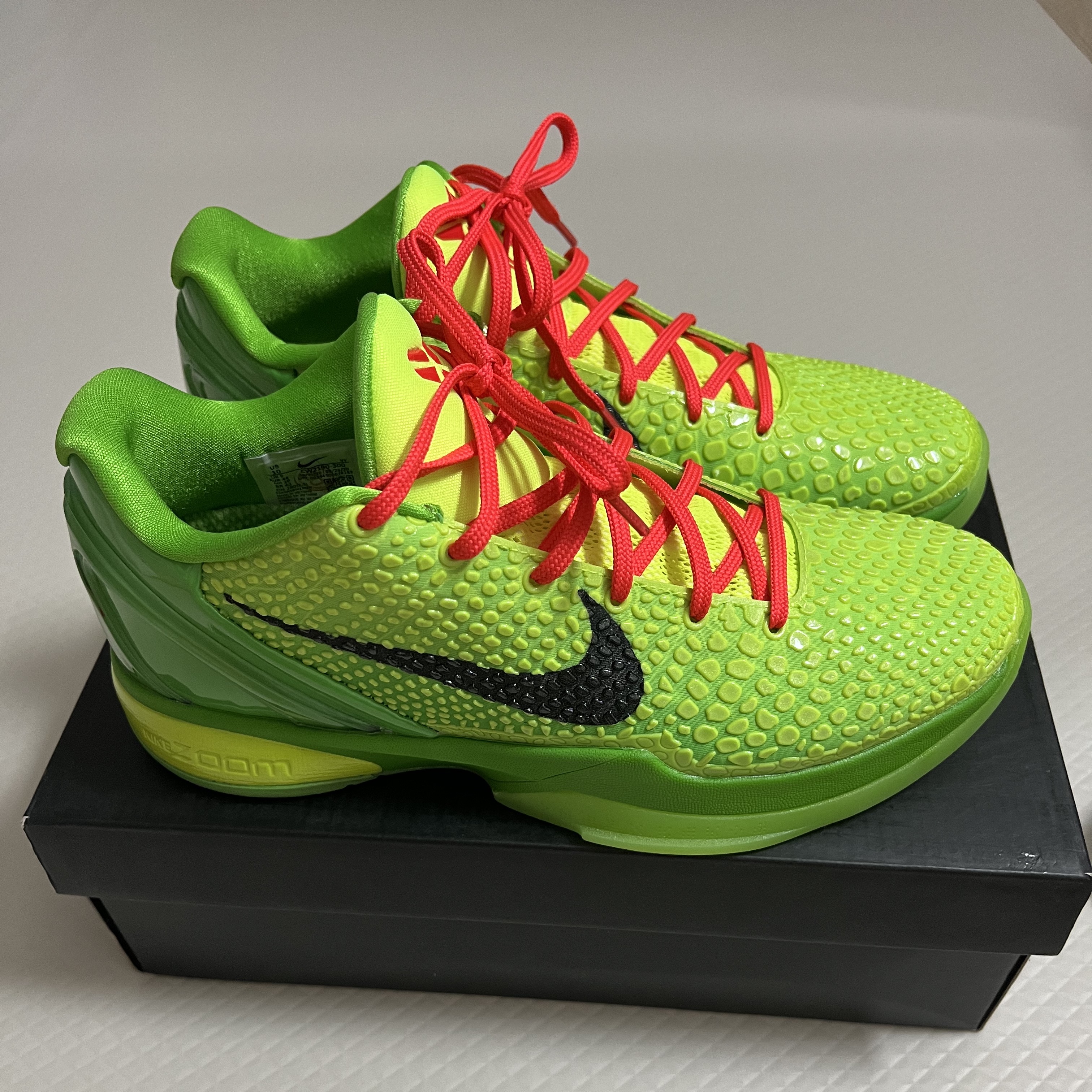 Nike Kobe 6 Protro Green Apple 착용 스타일