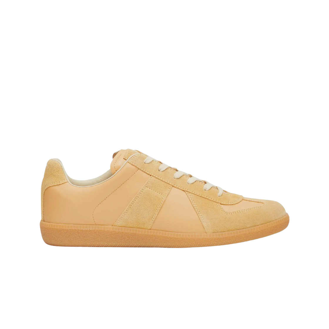 (W) 메종 마르지엘라 레플리카 컷아웃 스니커즈 샴페인((W) Maison Margiela Replica Cut-Out Sneakers Champagne) - 1