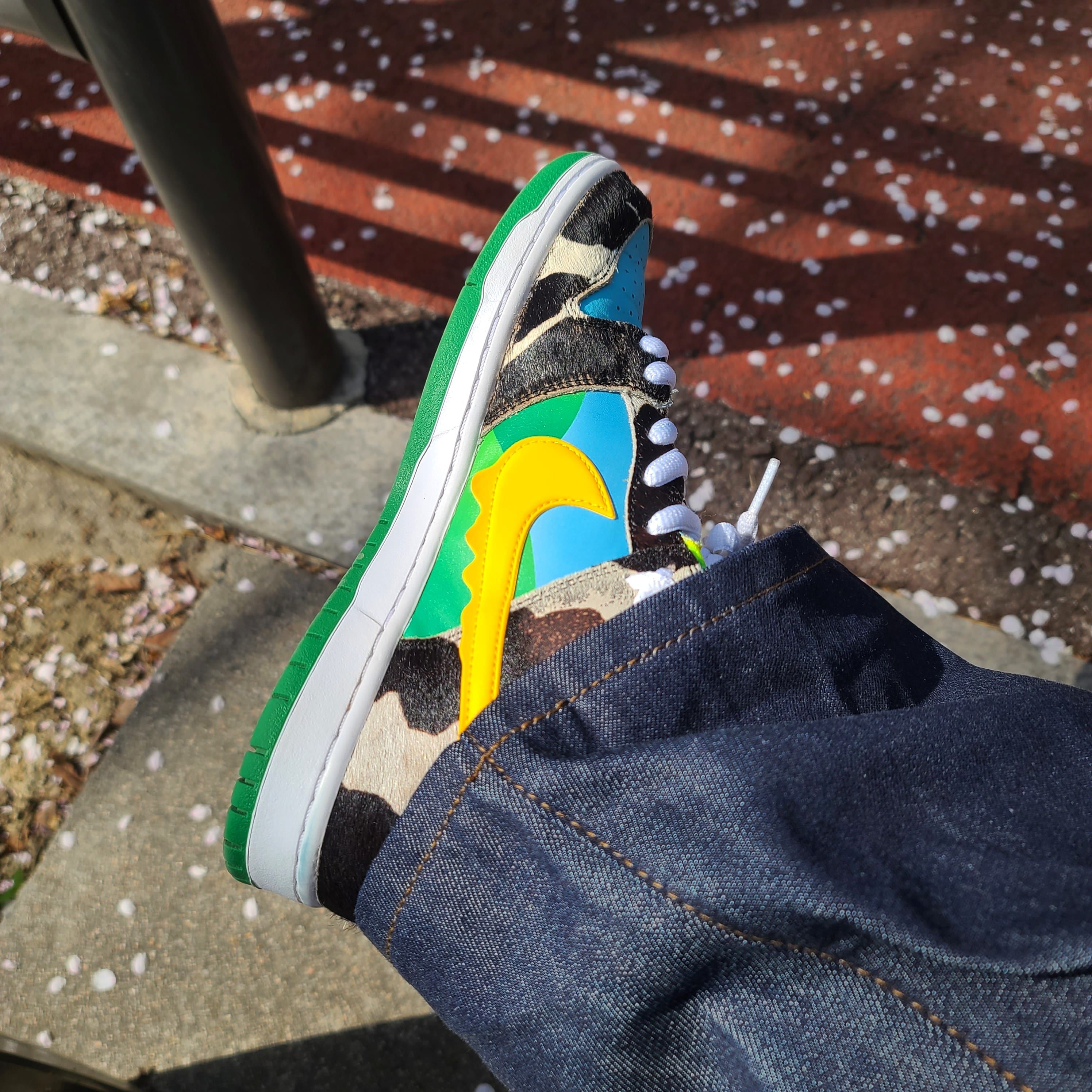 Nike x Ben & Jerry's SB Dunk Low Chunky Dunky 착용 스타일