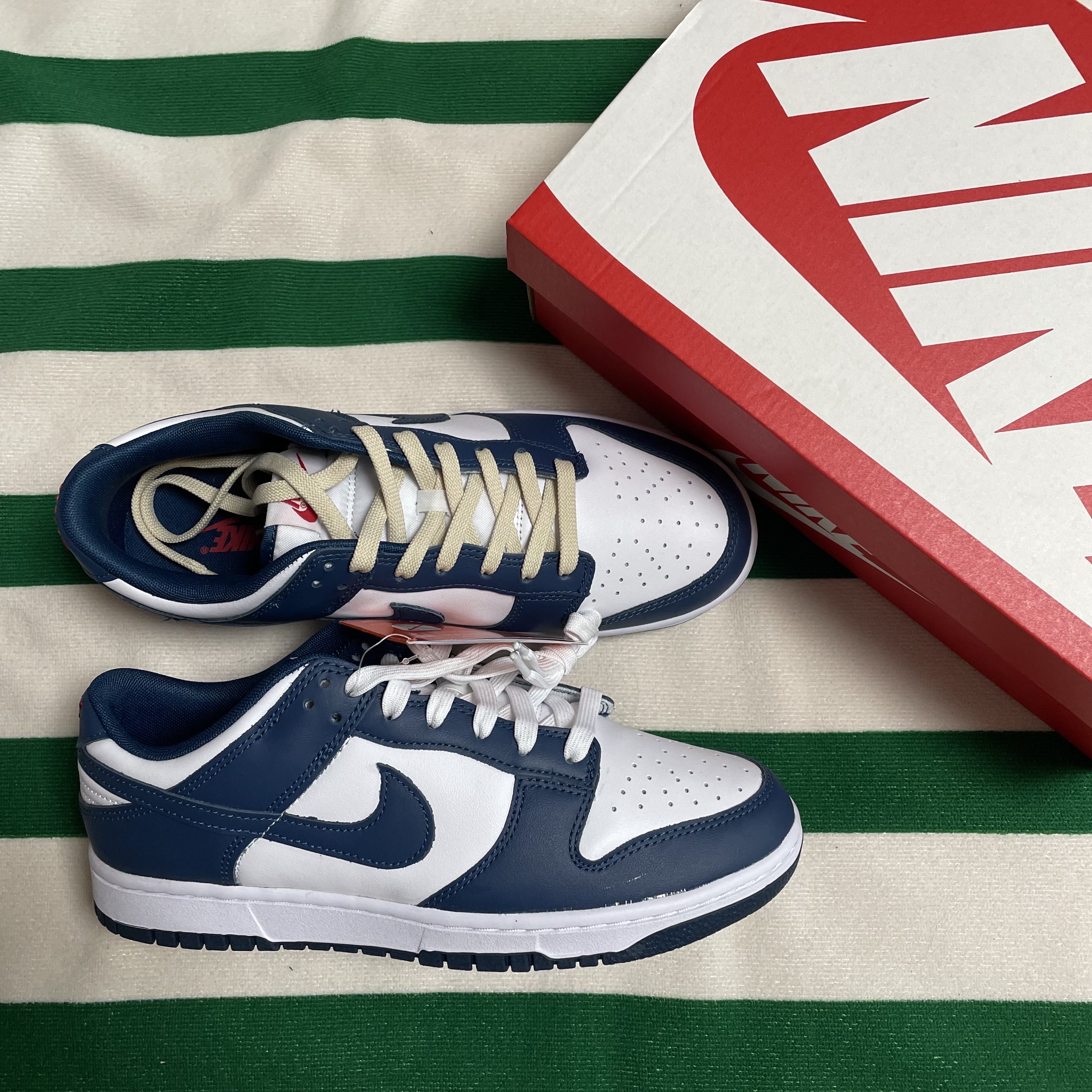 Nike Dunk Low Retro Valerian Blue 착용 스타일