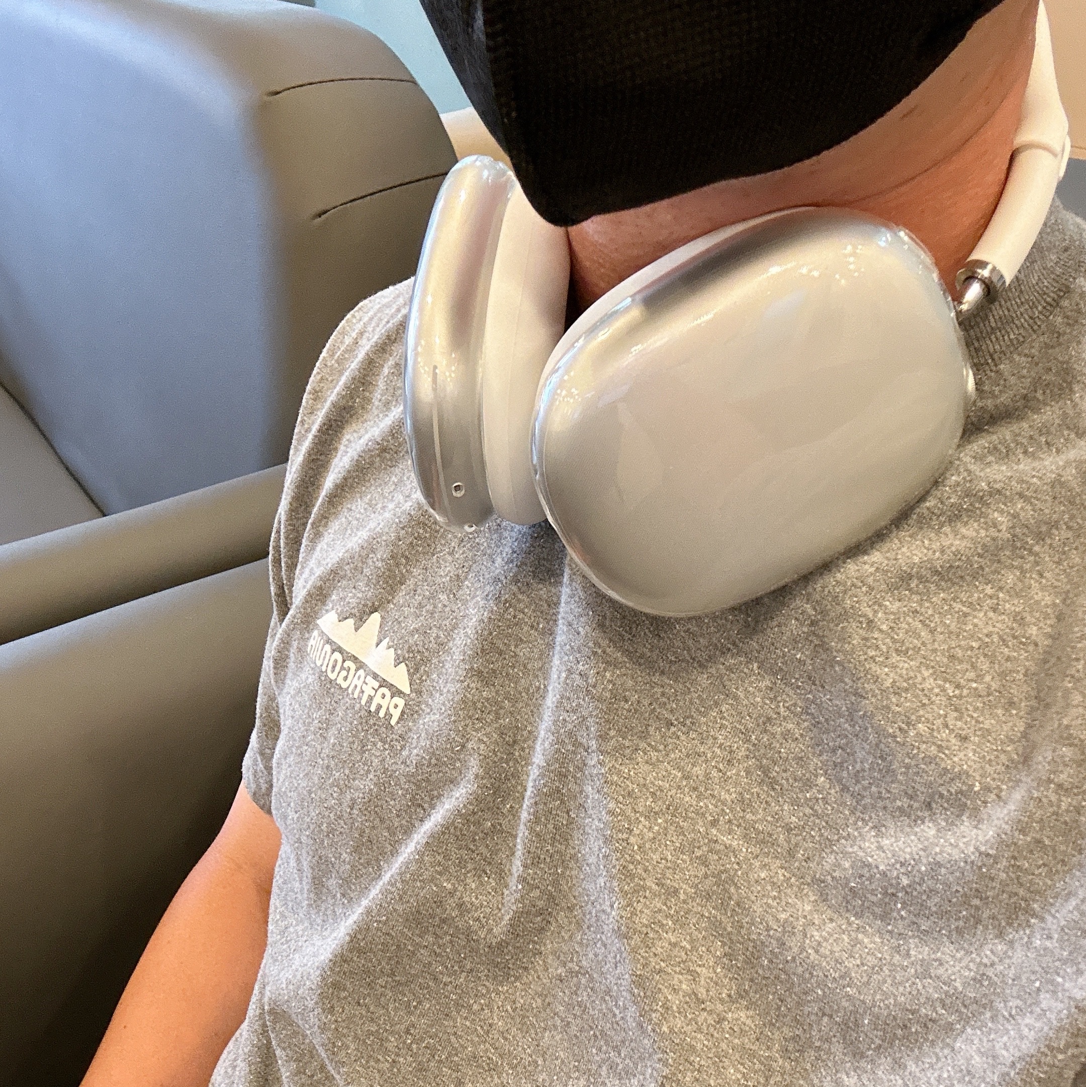 Apple AirPods Max Lightning Silver (Korean Ver.) 착용 스타일